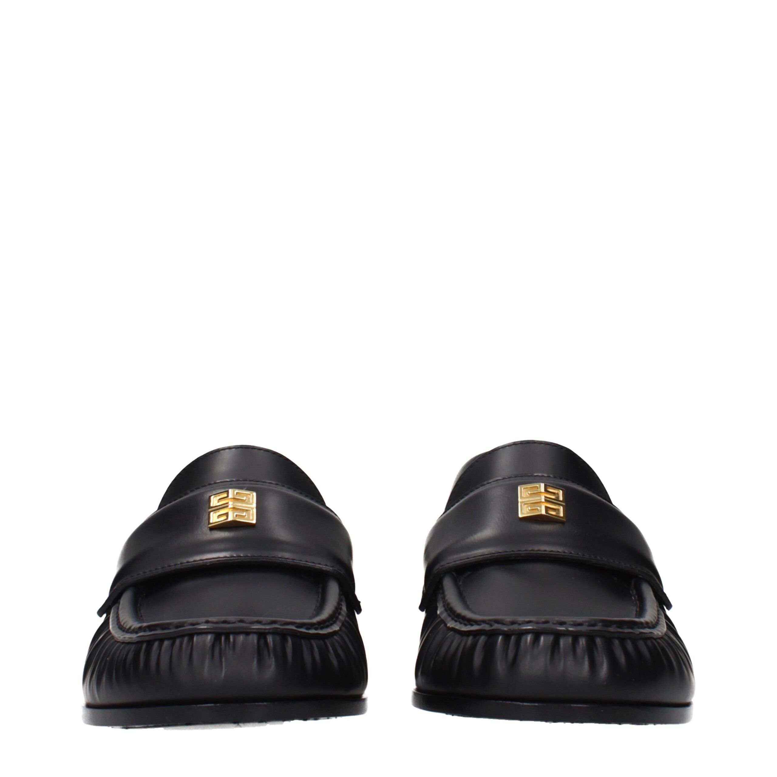 Leather Slip-On Women's Loafers - Givenchy - Modalova