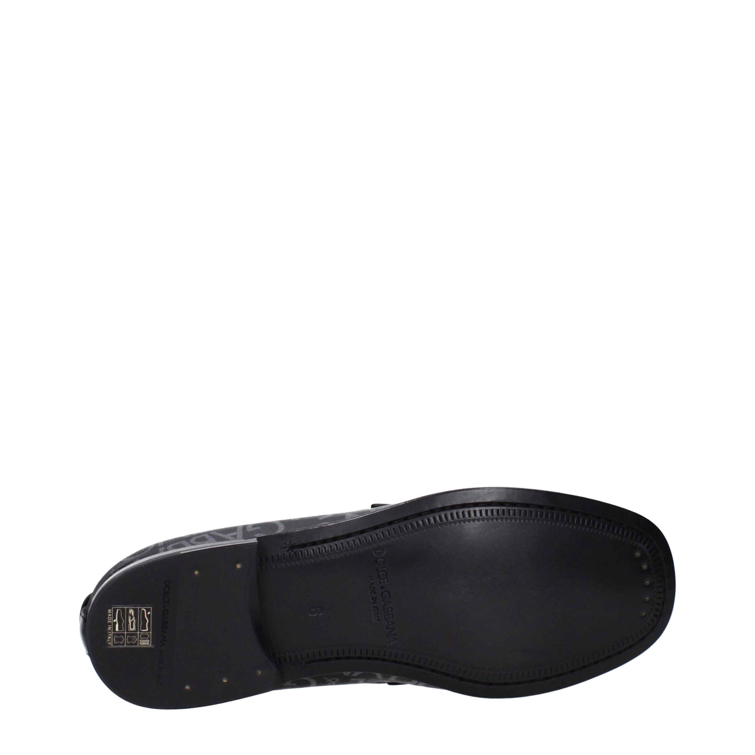 Fabric Slip-On Men's Loafers - Dolce & Gabbana - Modalova