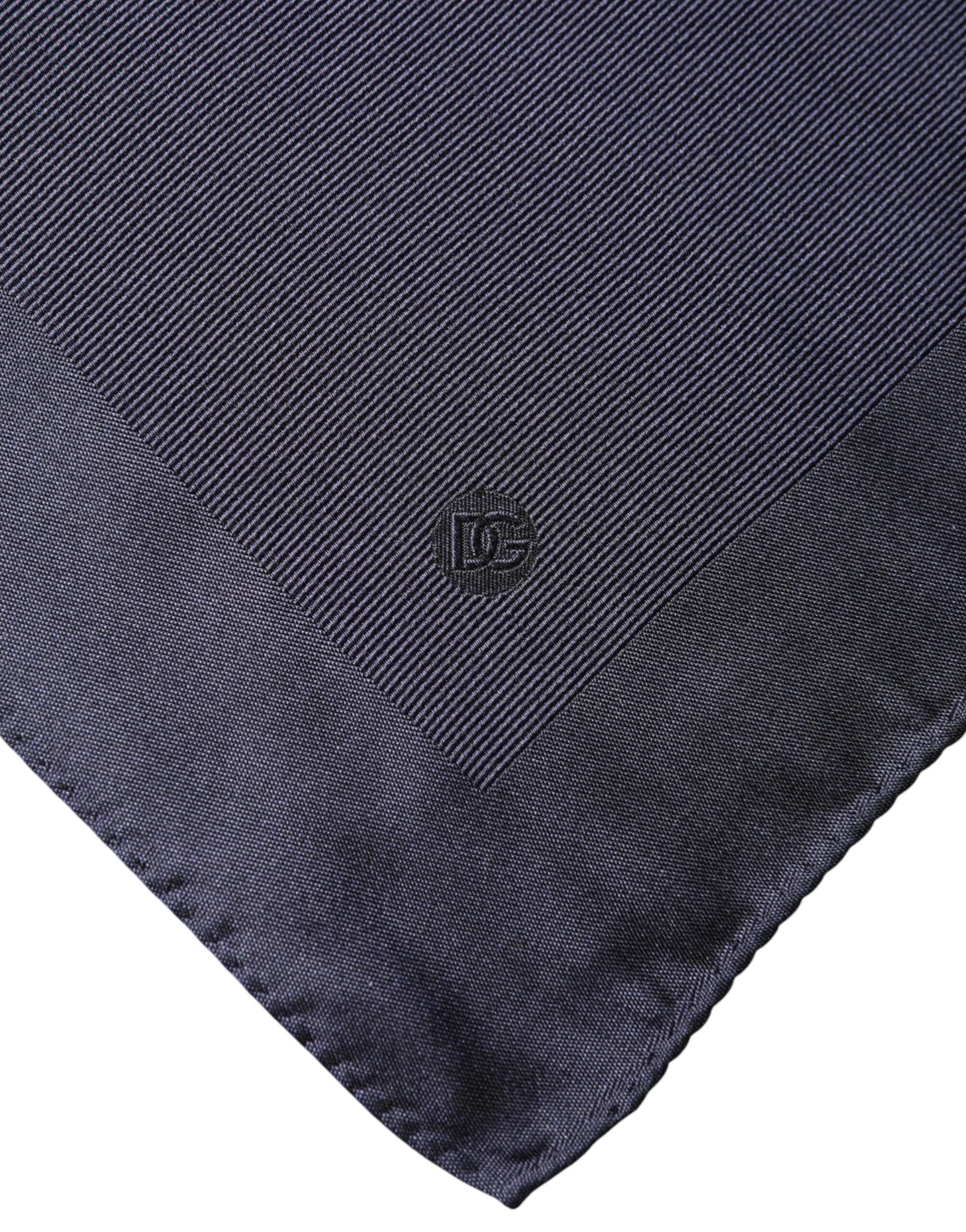 Logo Silk Men Square Handkerchief Men's Scarf - Dolce & Gabbana - Modalova