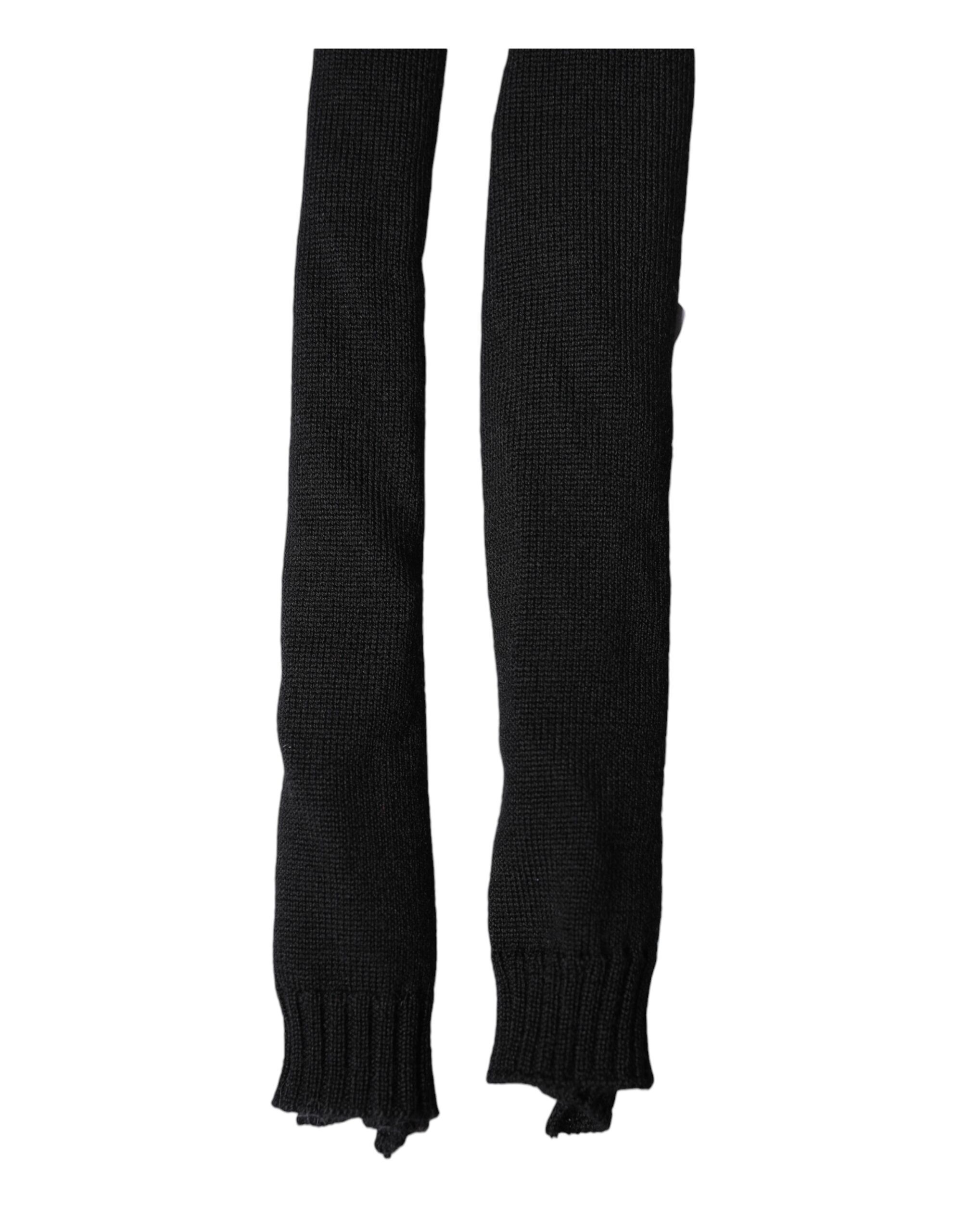 Wool Knitted Neck Wrap Shawl Men Men's Scarf - Dolce & Gabbana - Modalova