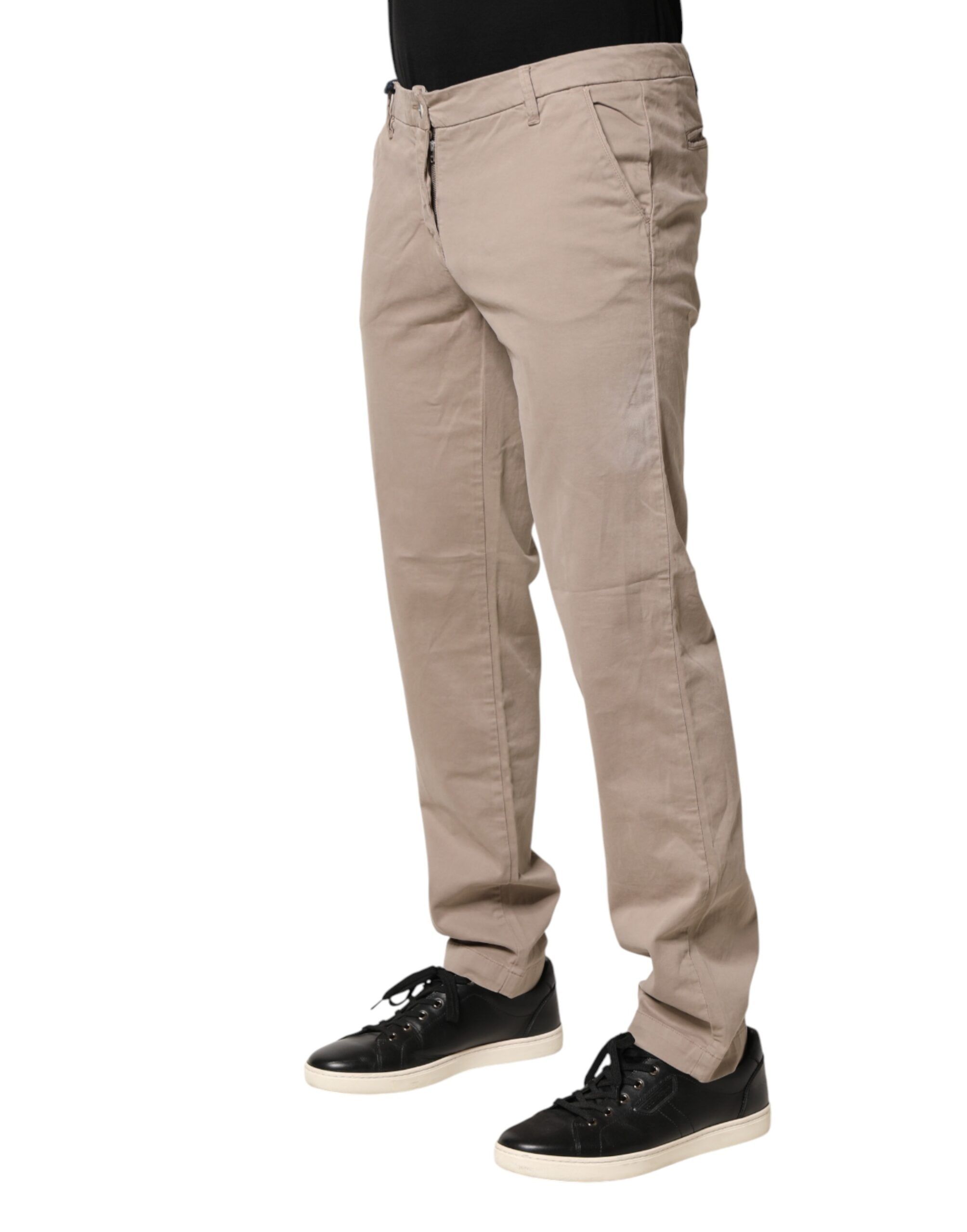 Cotton Stretch Straight Mid Waist Trouser Men's Pants (Pre-Owned) - U.S. POLO ASSN. - Modalova