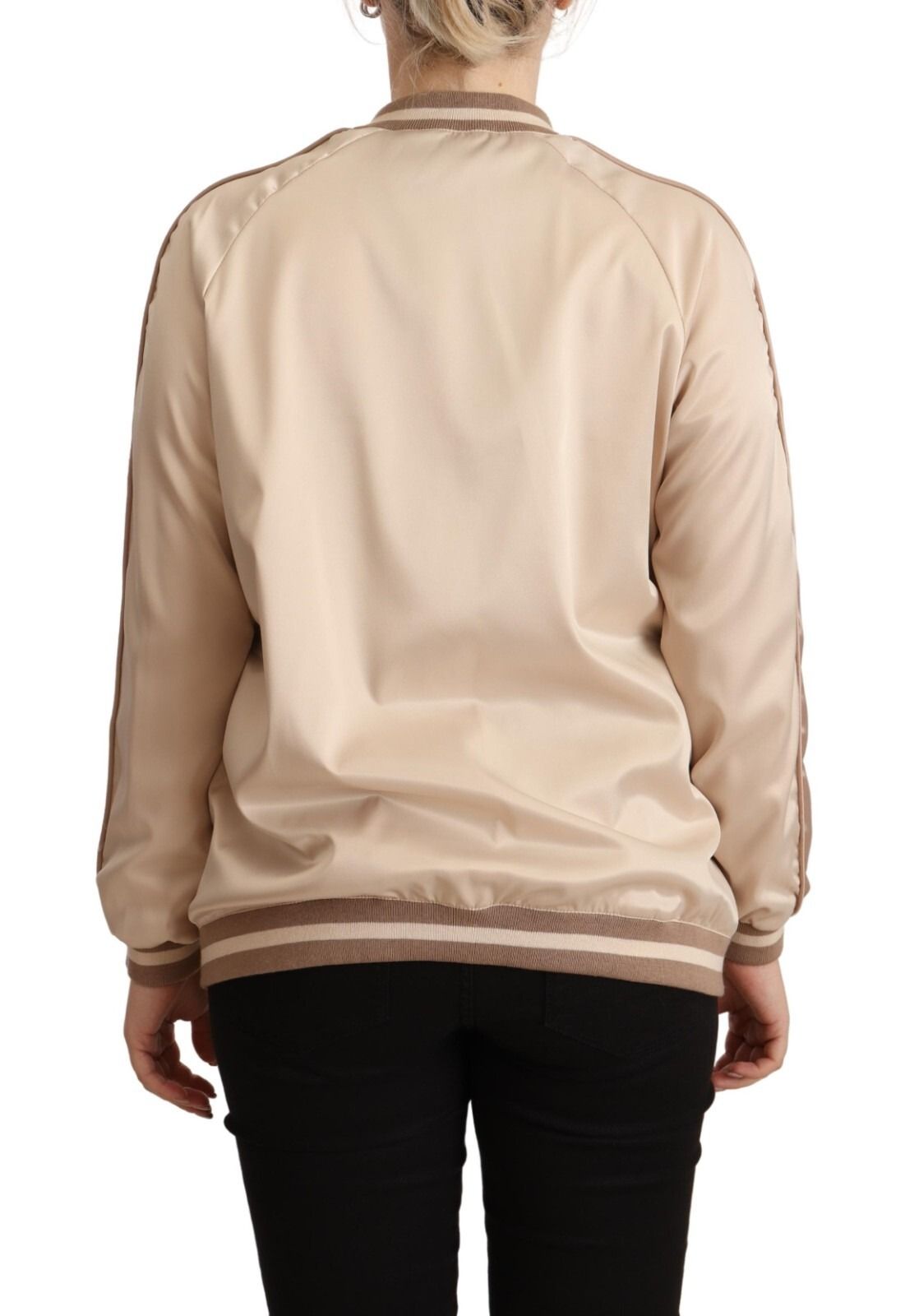 Bomber Full Zip Long Sleeves Polyester Women's Jacket (Pre-Owned) - Twinset - Modalova