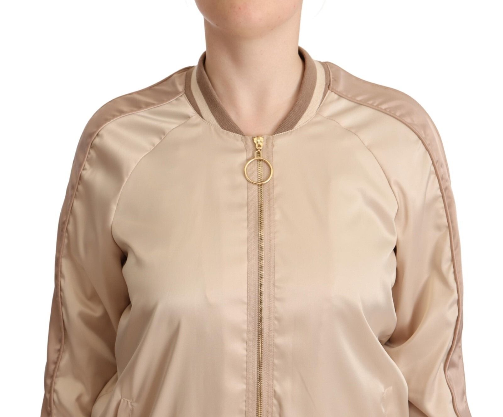 Bomber Full Zip Long Sleeves Polyester Women's Jacket (Pre-Owned) - Twinset - Modalova