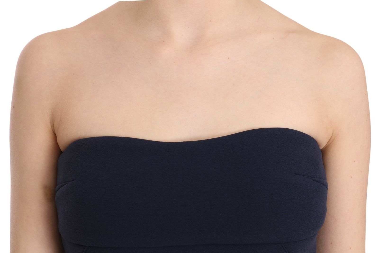 Strapless Zipper Back Tube Top Women's Blouse - Costume National - Modalova
