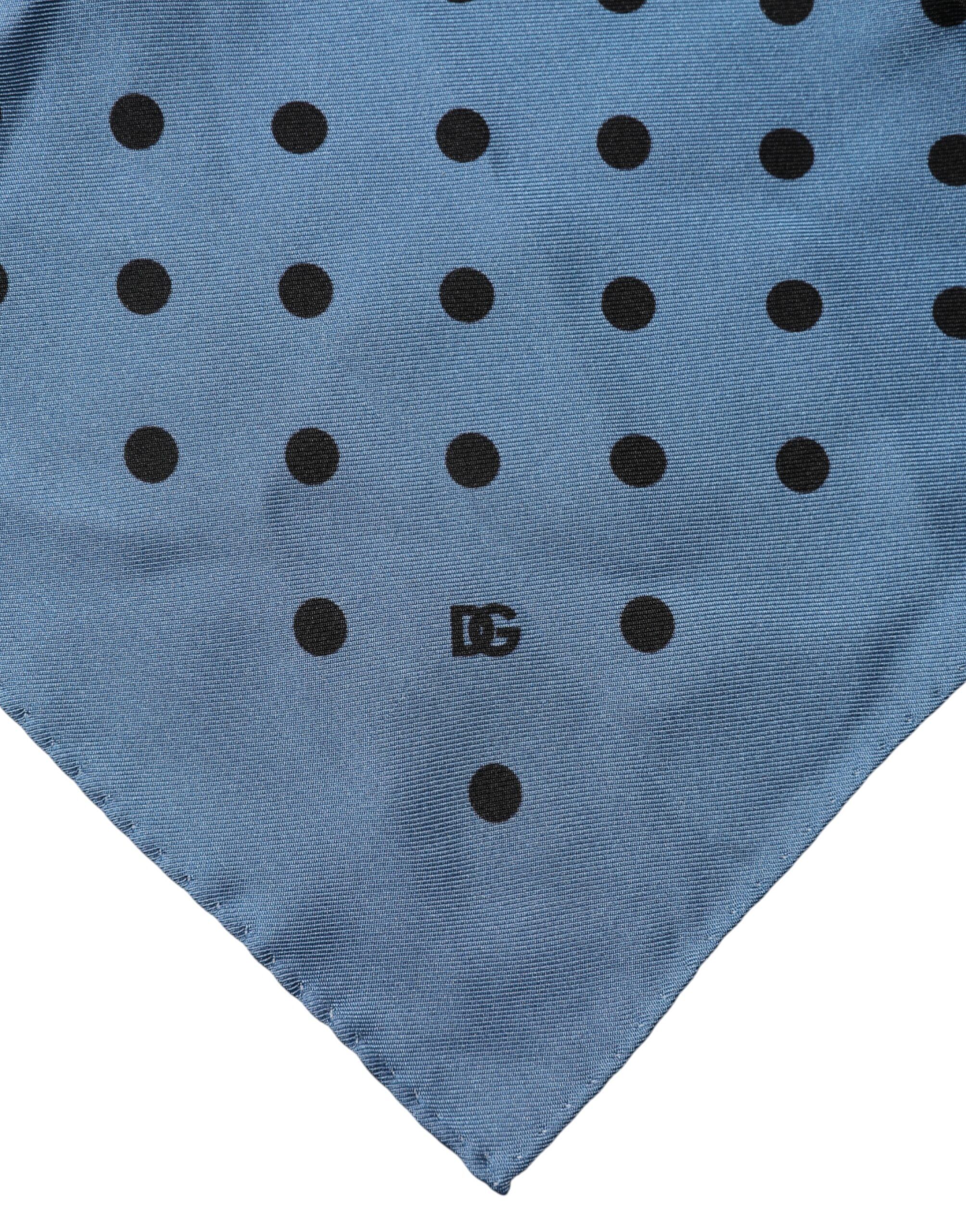 Polka Dot Square Handkerchief Men's Scarf - Dolce & Gabbana - Modalova
