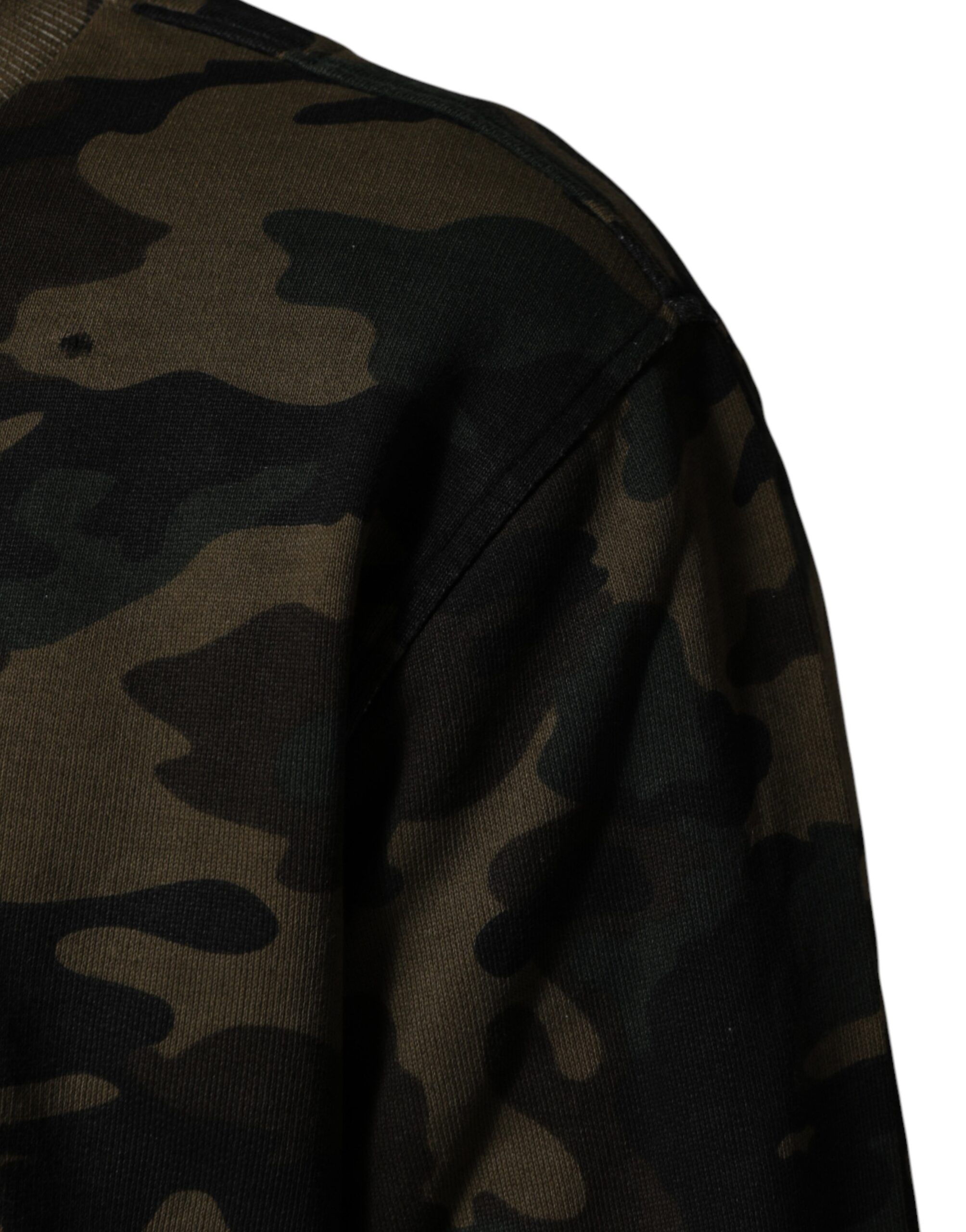 Camouflage Men Sweatshirt Men's Sweater - Dolce & Gabbana - Modalova