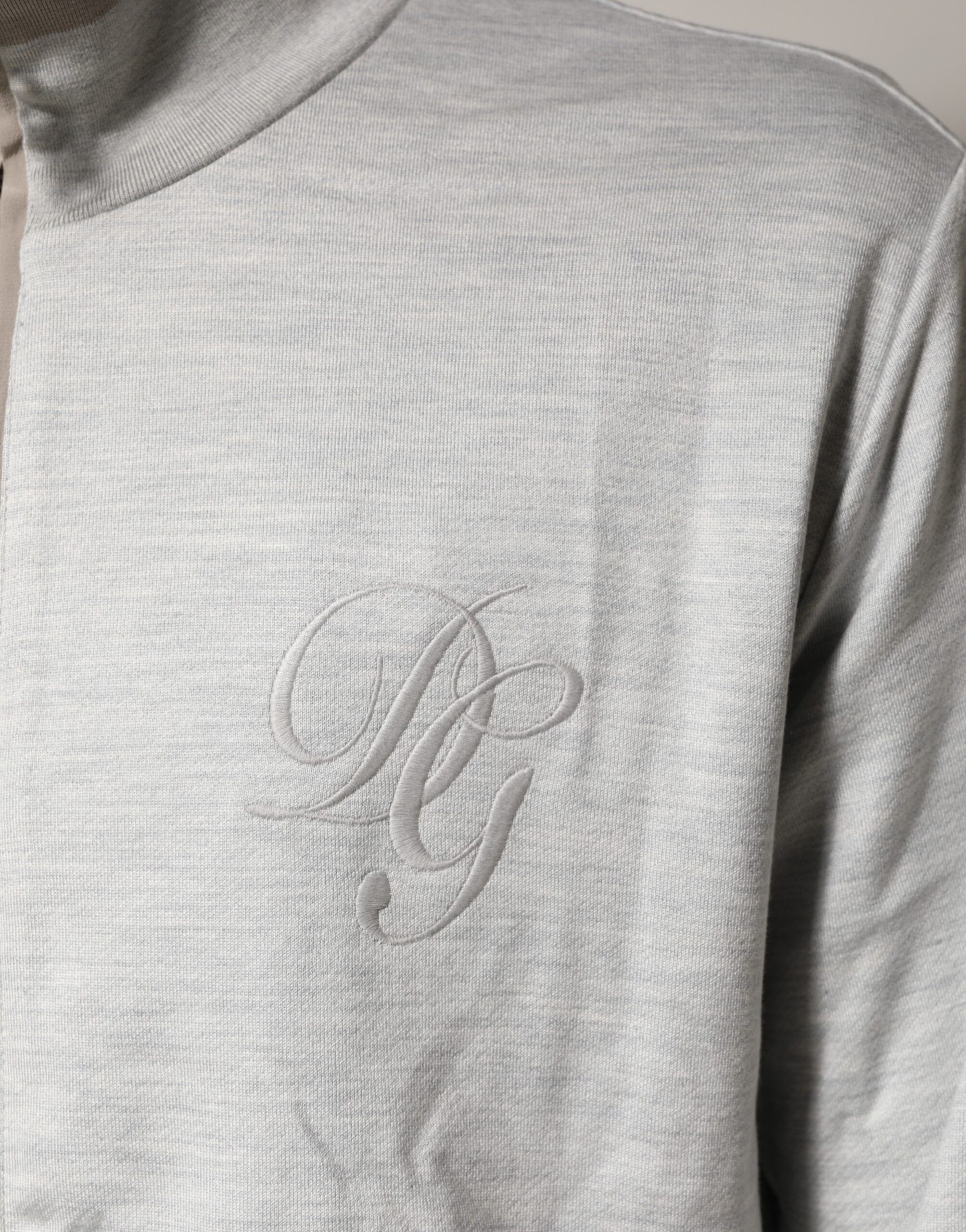 Light Cotton Zipped Cardigan Men's Sweater - Dolce & Gabbana - Modalova