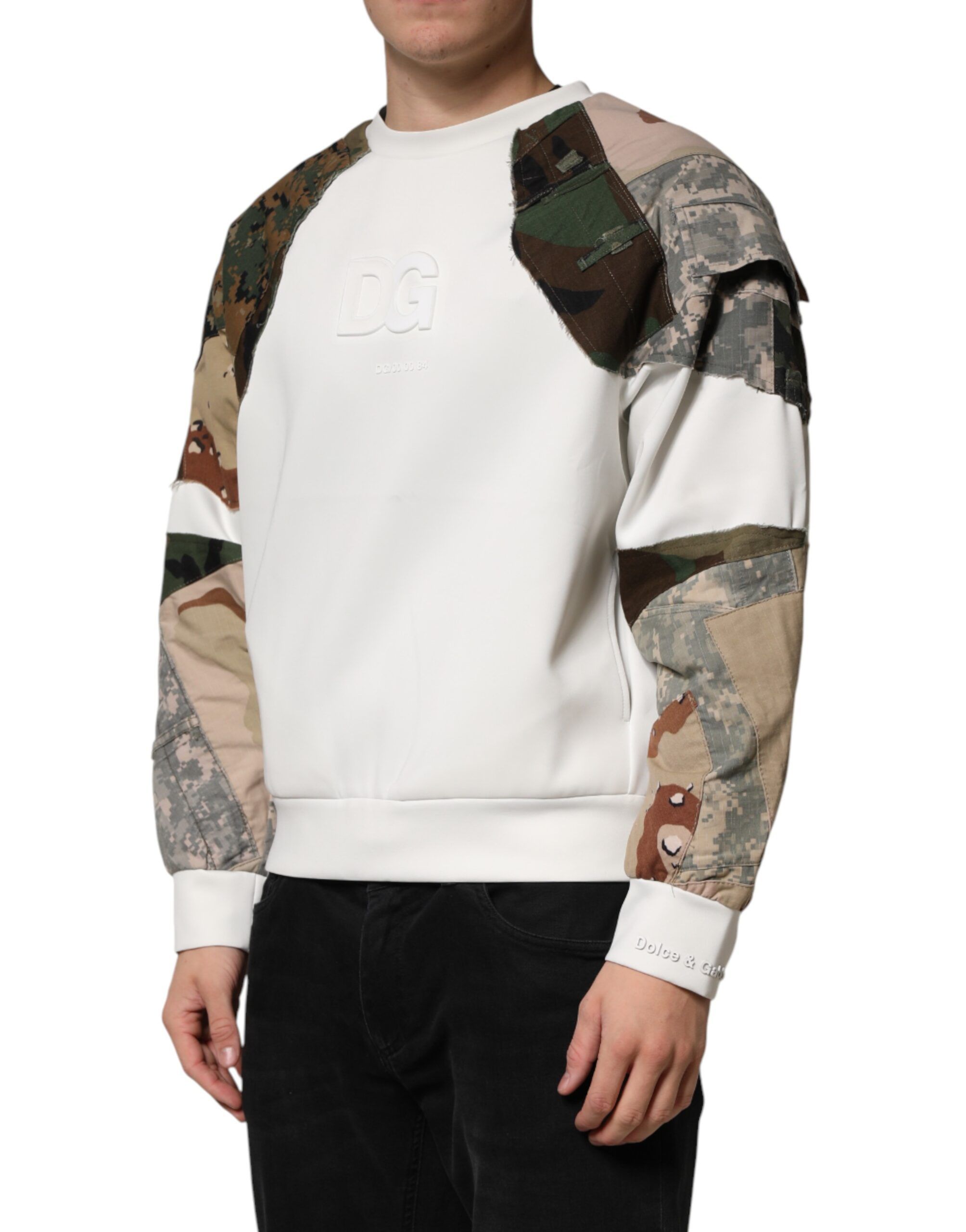 Camouflage Sweatshirt Men's Sweater (Pre-Owned) - Dolce & Gabbana - Modalova