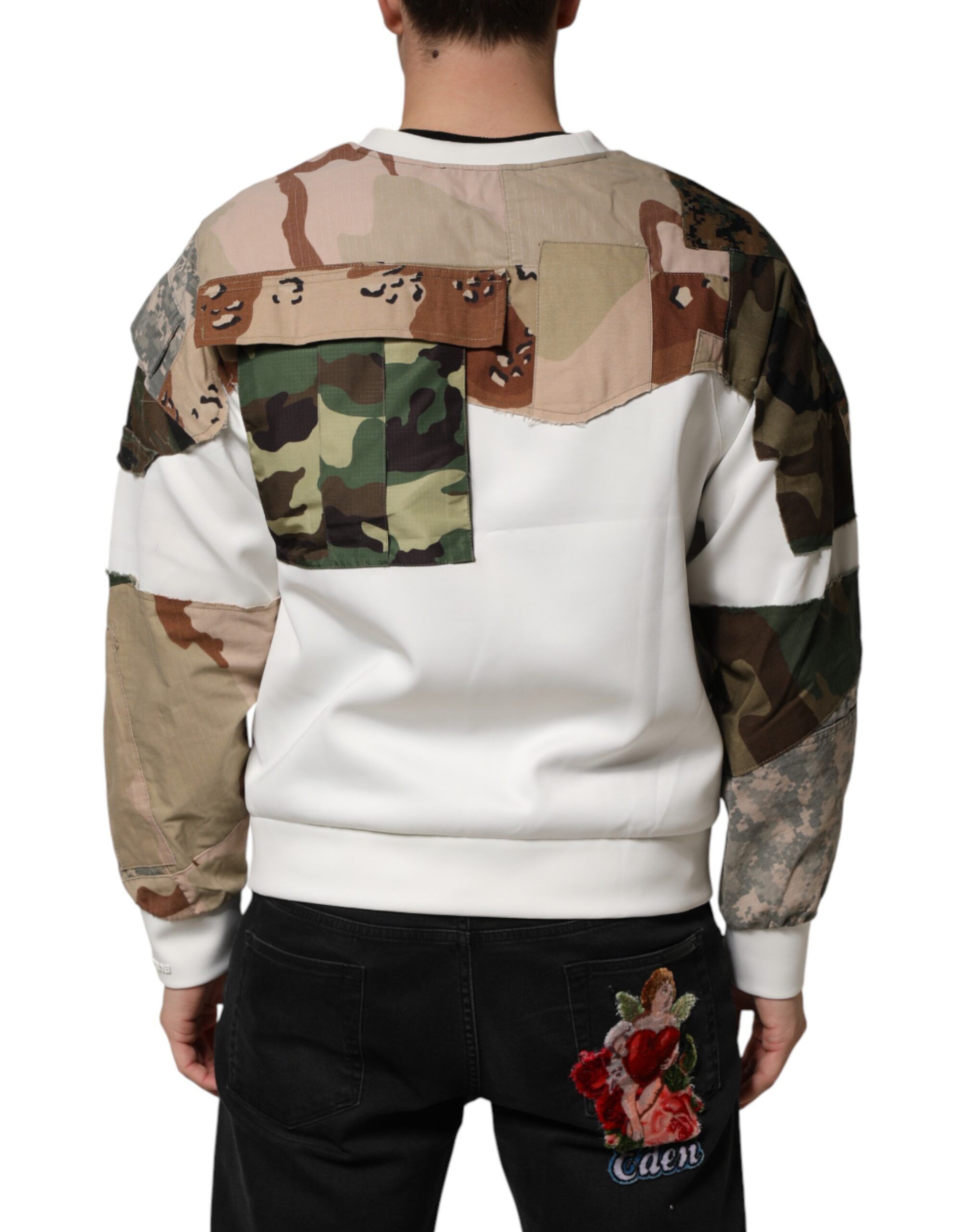 Camouflage Sweatshirt Men's Sweater (Pre-Owned) - Dolce & Gabbana - Modalova