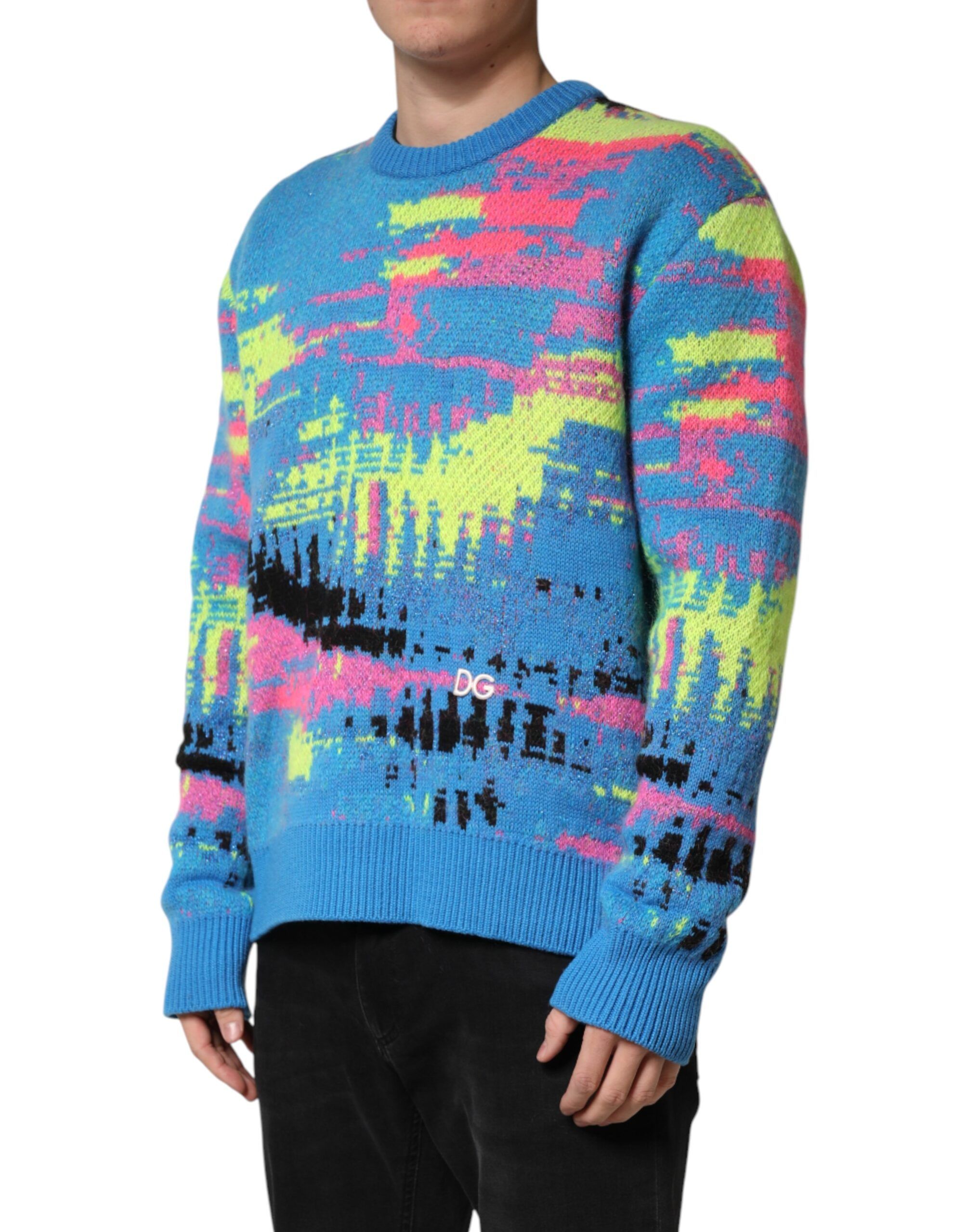 Men Crew Neck Pullover Men's Sweater - Dolce & Gabbana - Modalova