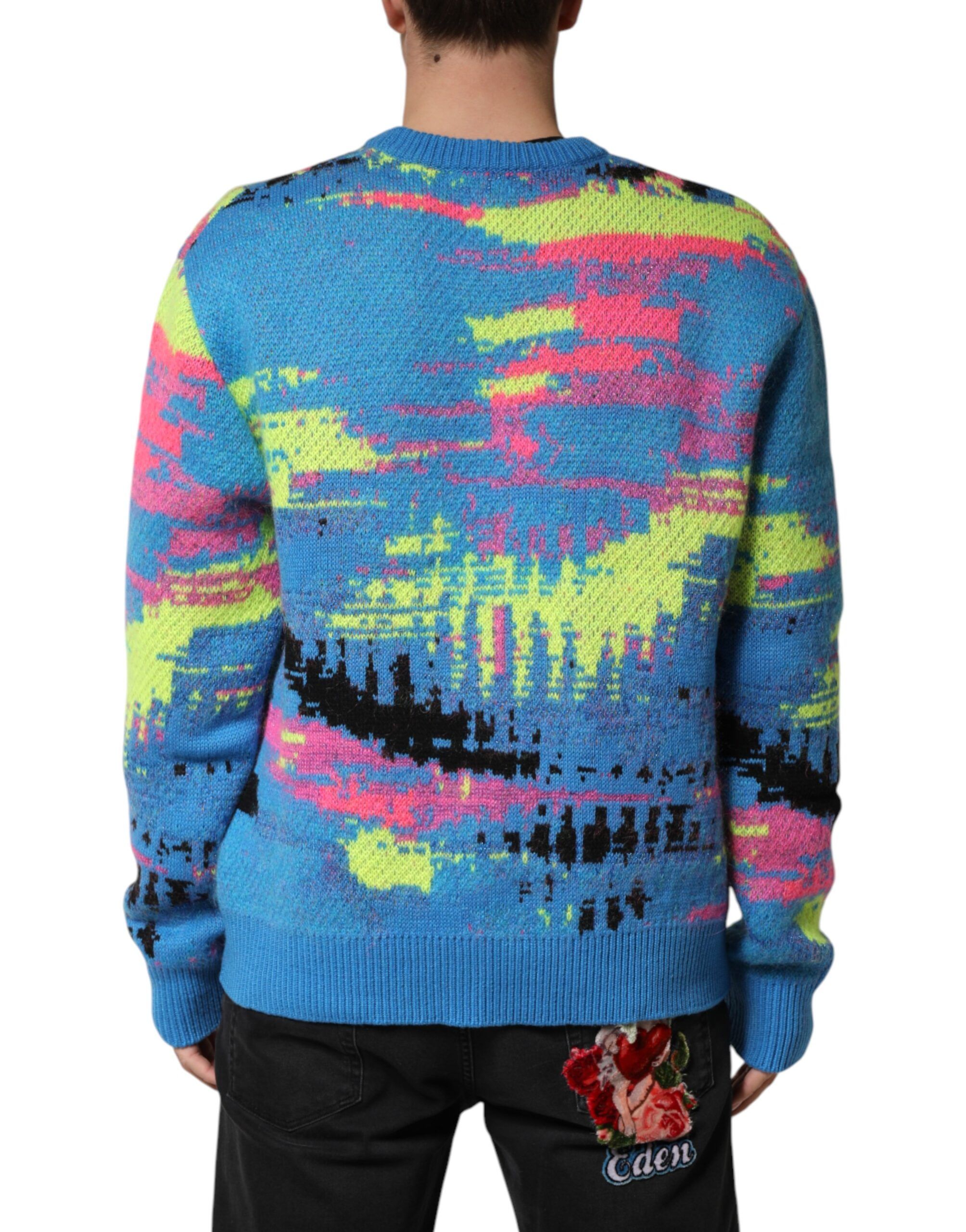 Men Crew Neck Pullover Men's Sweater - Dolce & Gabbana - Modalova