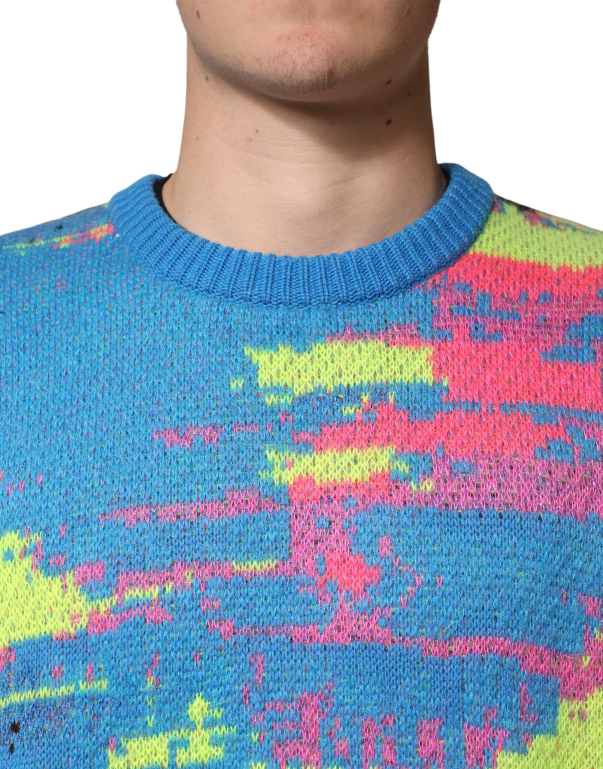 Men Crew Neck Pullover Men's Sweater - Dolce & Gabbana - Modalova