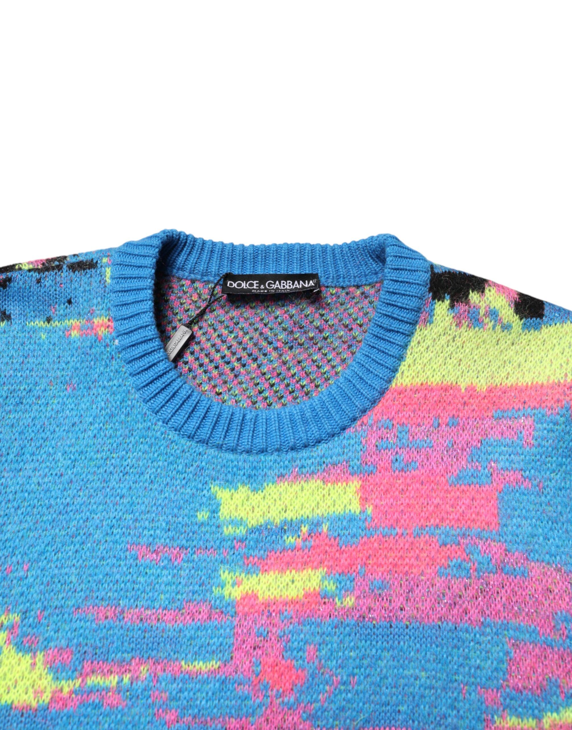 Men Crew Neck Pullover Men's Sweater - Dolce & Gabbana - Modalova