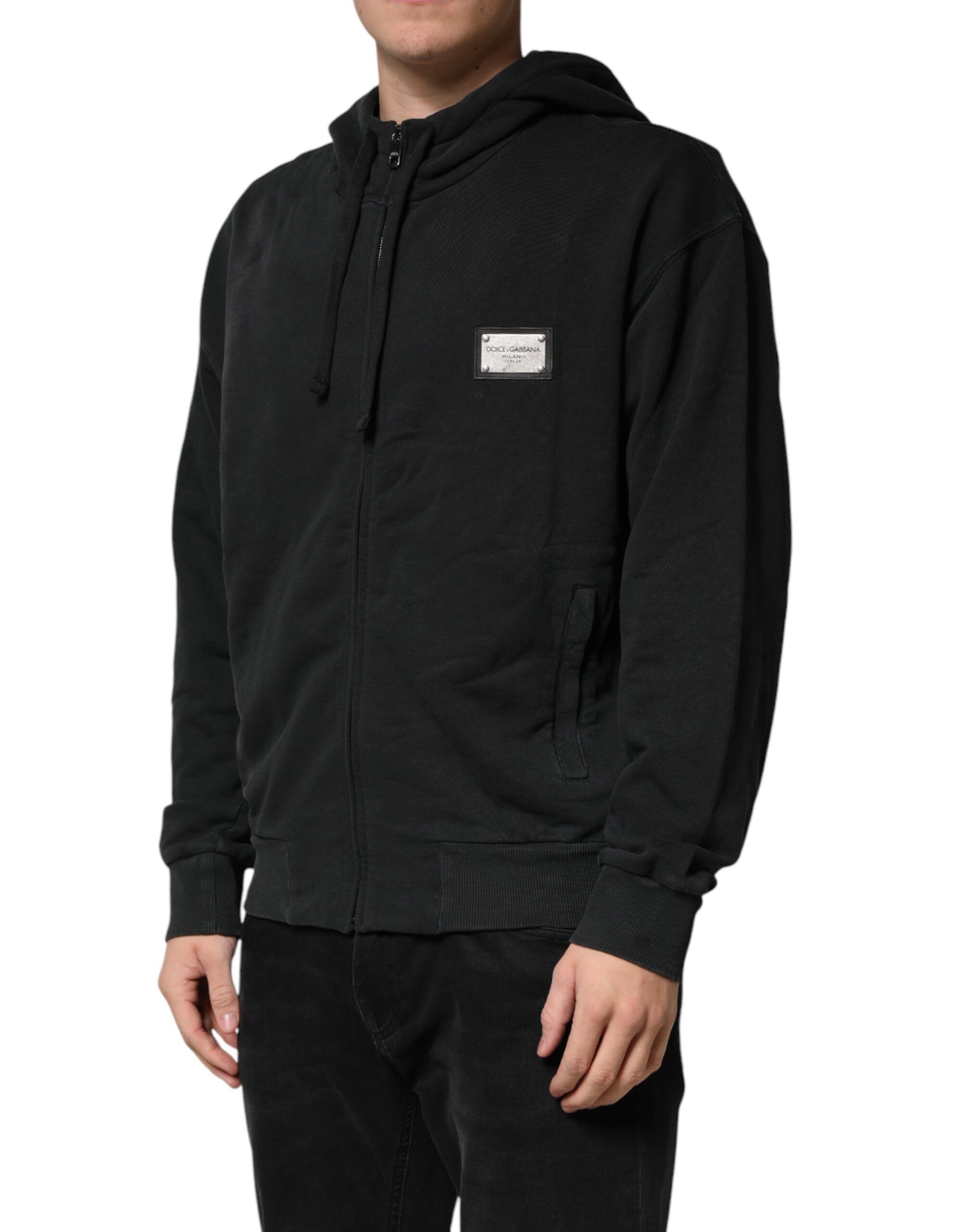 Full Zip Hooded Men Sweatshirt Men's Sweater (Pre-Owned) - Dolce & Gabbana - Modalova