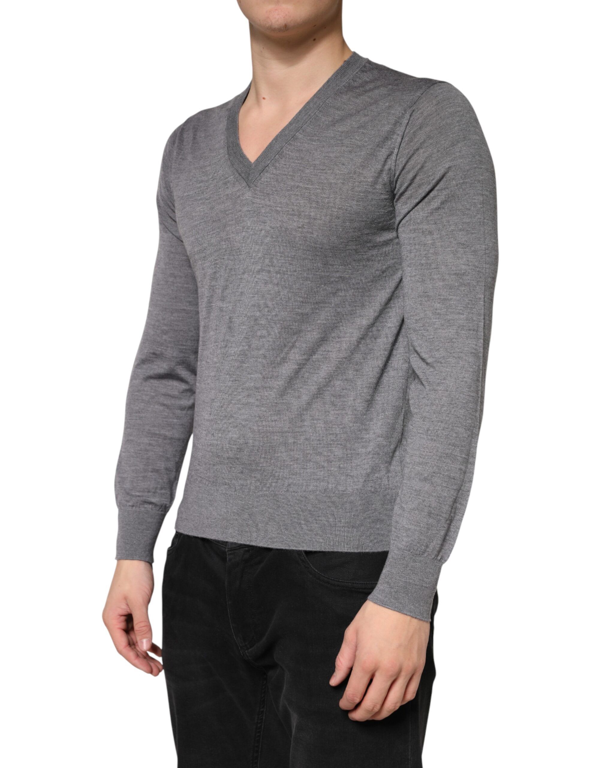 Cashmere V-Neck Men Pullover Men's Sweater (Pre-Owned) - Dolce & Gabbana - Modalova
