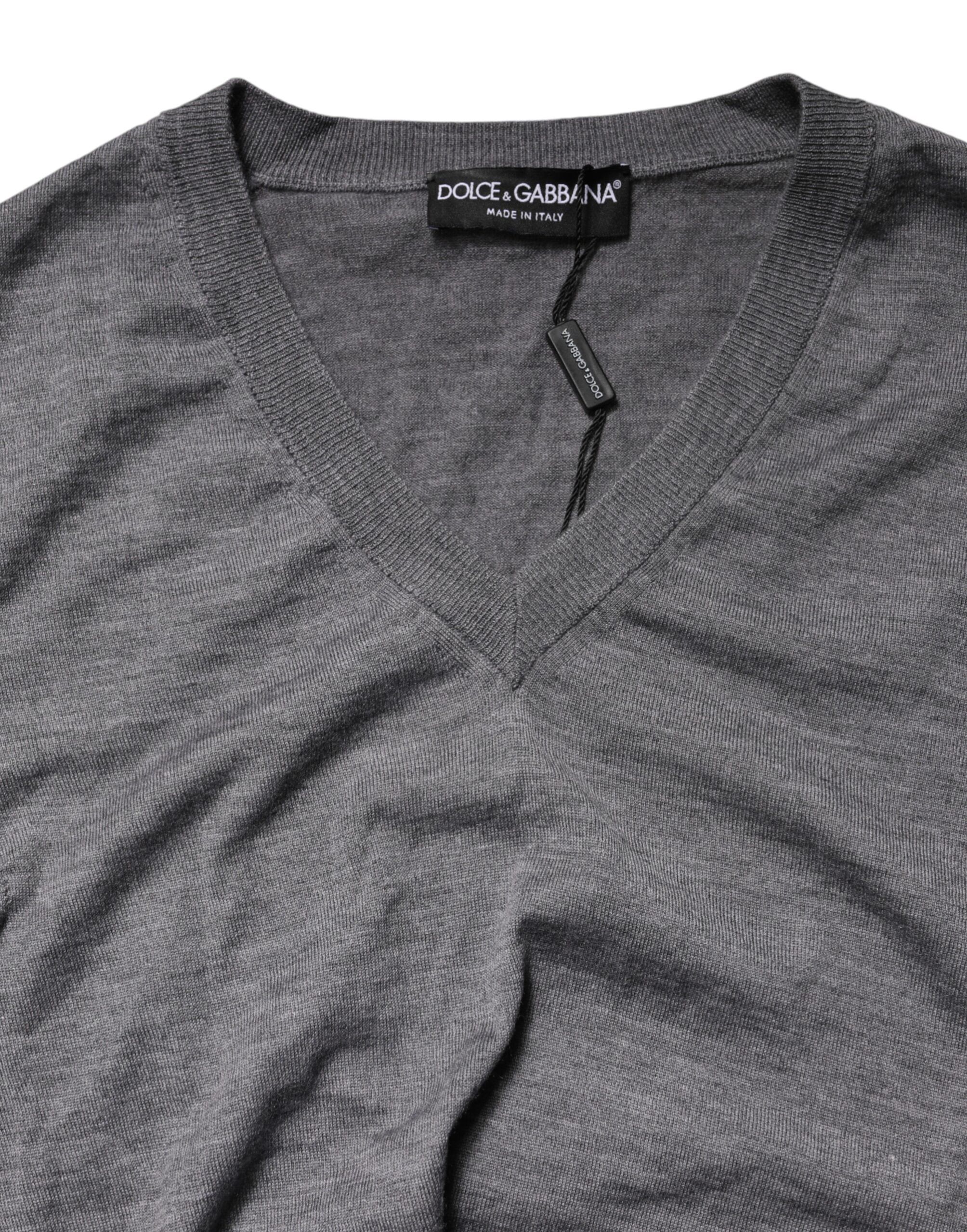 Cashmere V-Neck Men Pullover Men's Sweater (Pre-Owned) - Dolce & Gabbana - Modalova