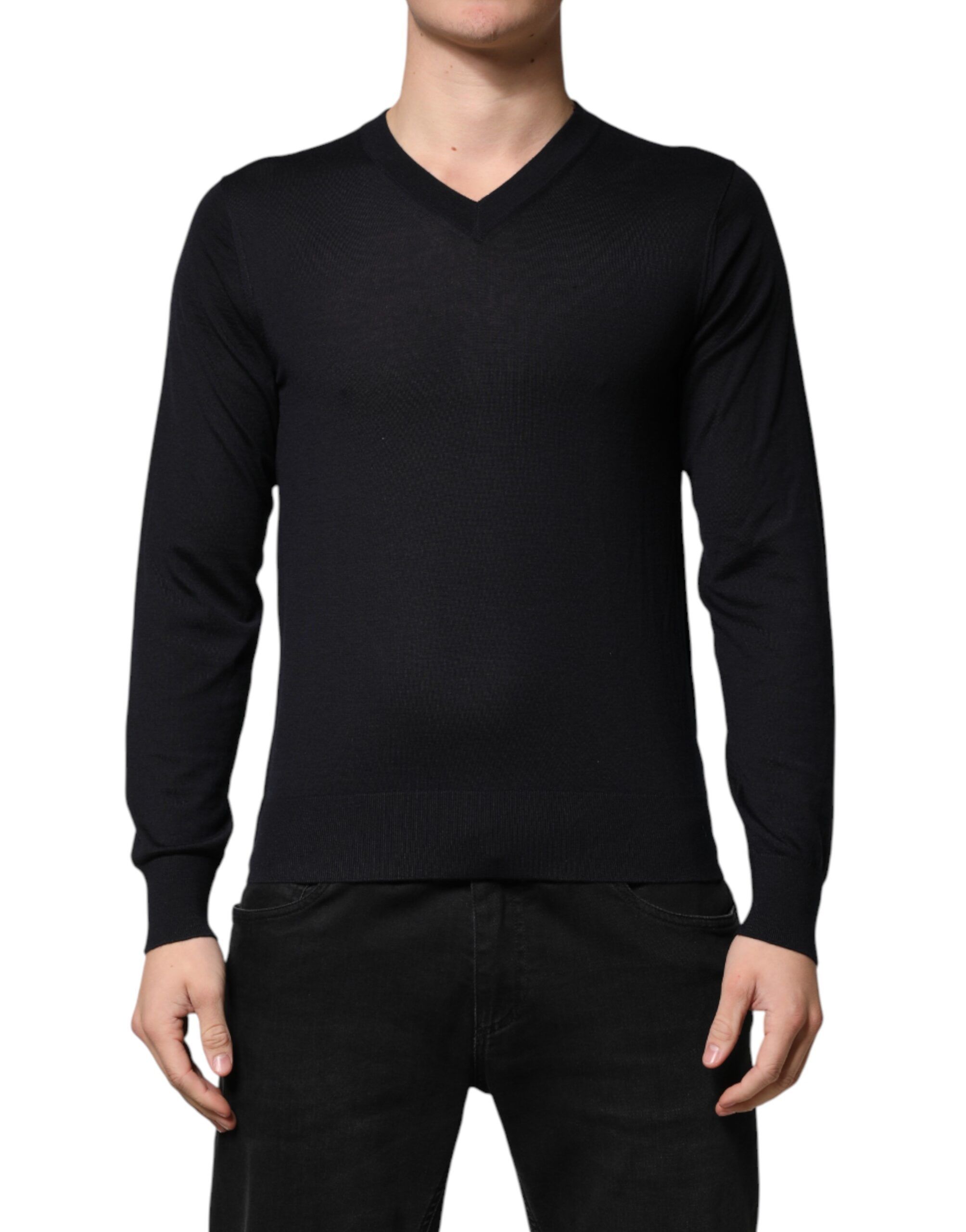 Cashmere V-Neck Men Pullover Men's Sweater (Pre-Owned) - Dolce & Gabbana - Modalova