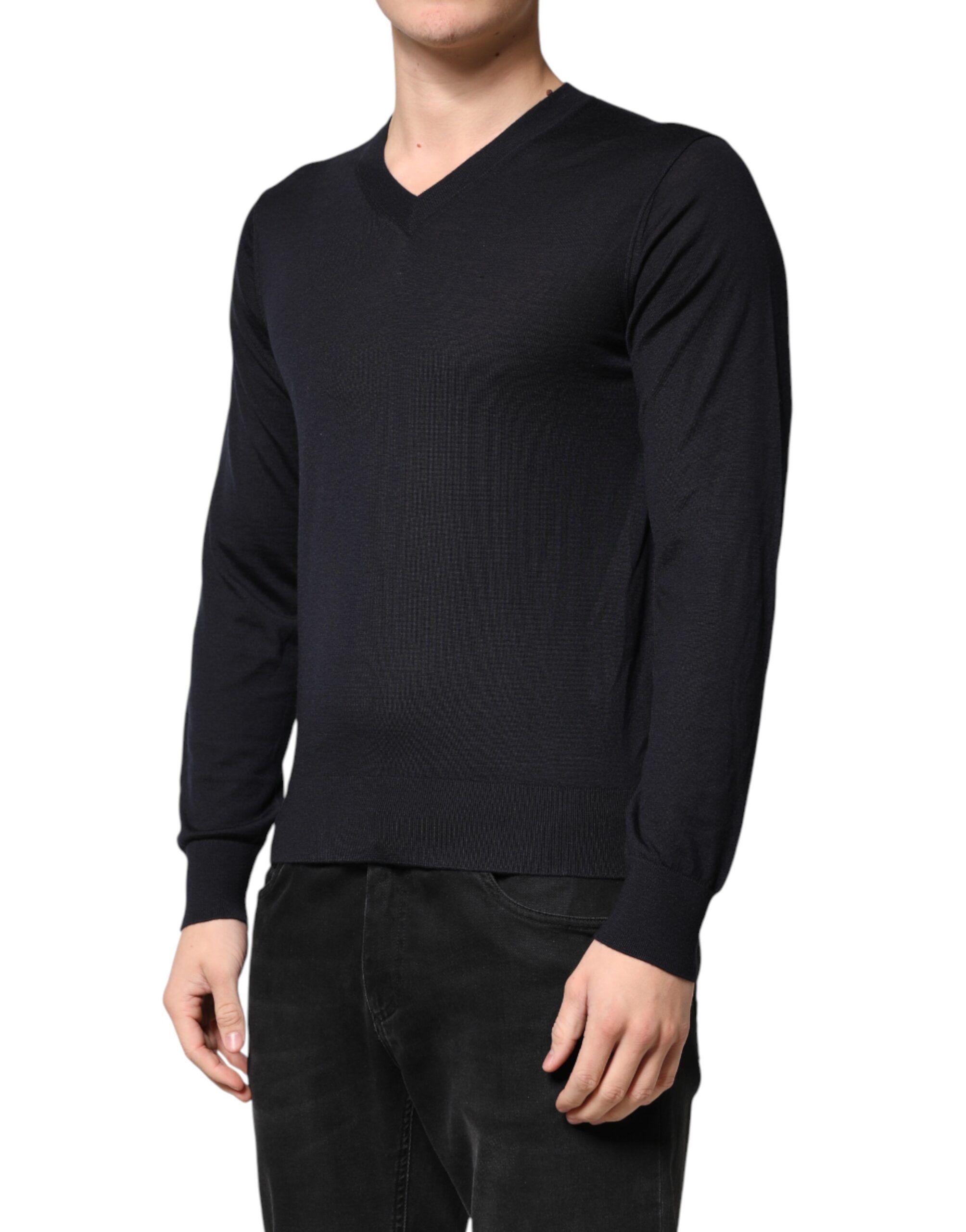Cashmere V-Neck Men Pullover Men's Sweater (Pre-Owned) - Dolce & Gabbana - Modalova