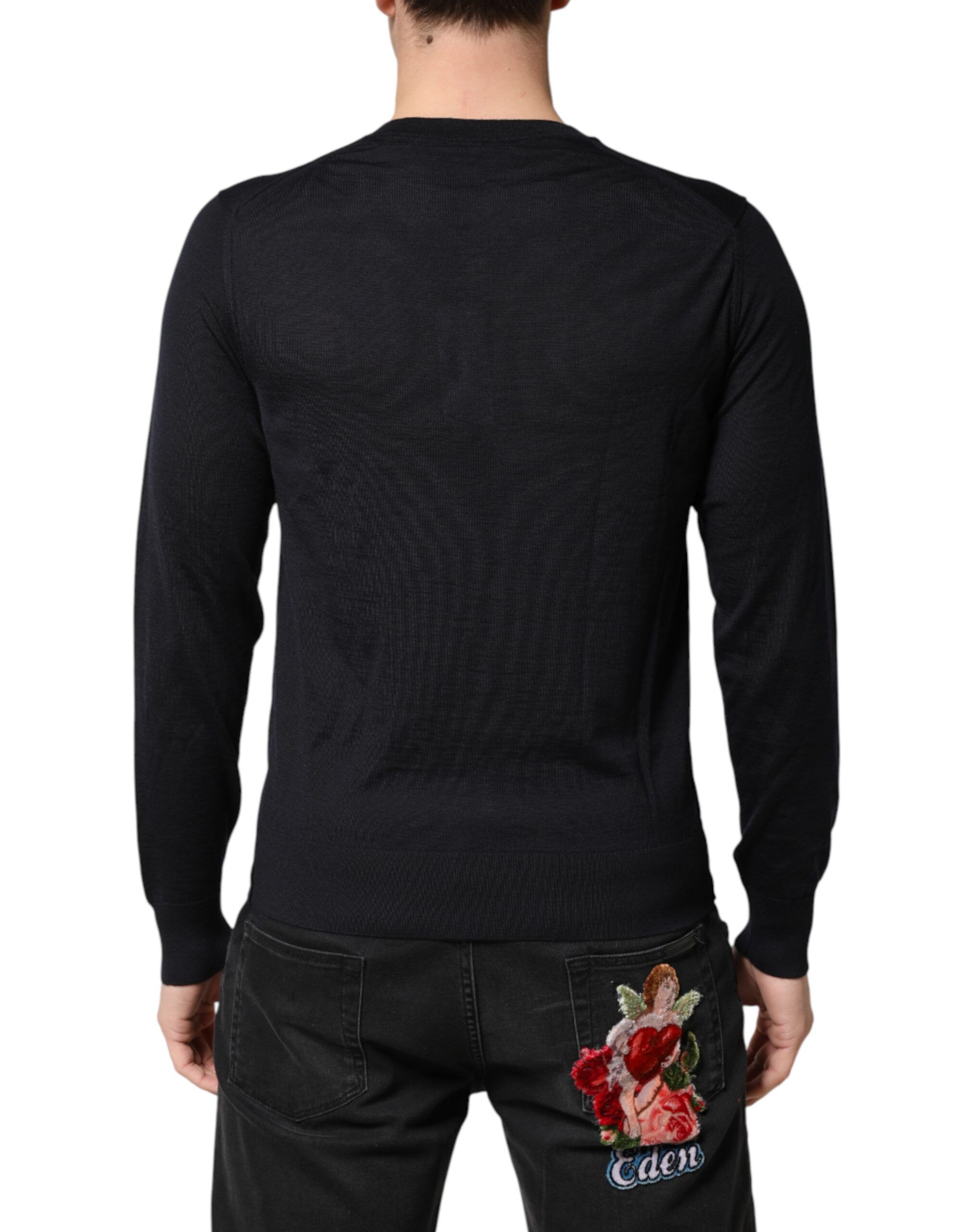 Cashmere V-Neck Men Pullover Men's Sweater (Pre-Owned) - Dolce & Gabbana - Modalova