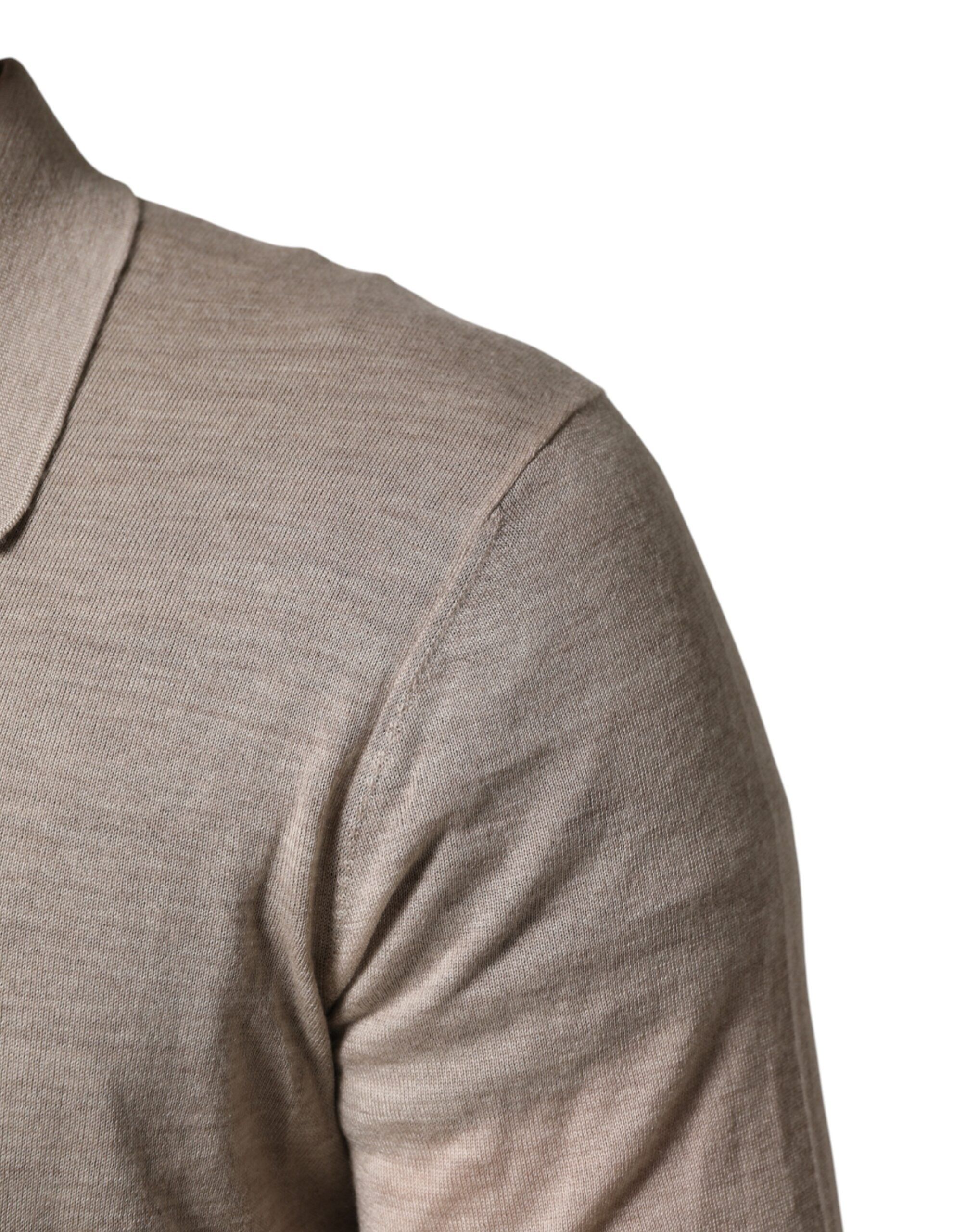Cashmere Collared PoloPullover Men's Sweater (Pre-Owned) - Dolce & Gabbana - Modalova