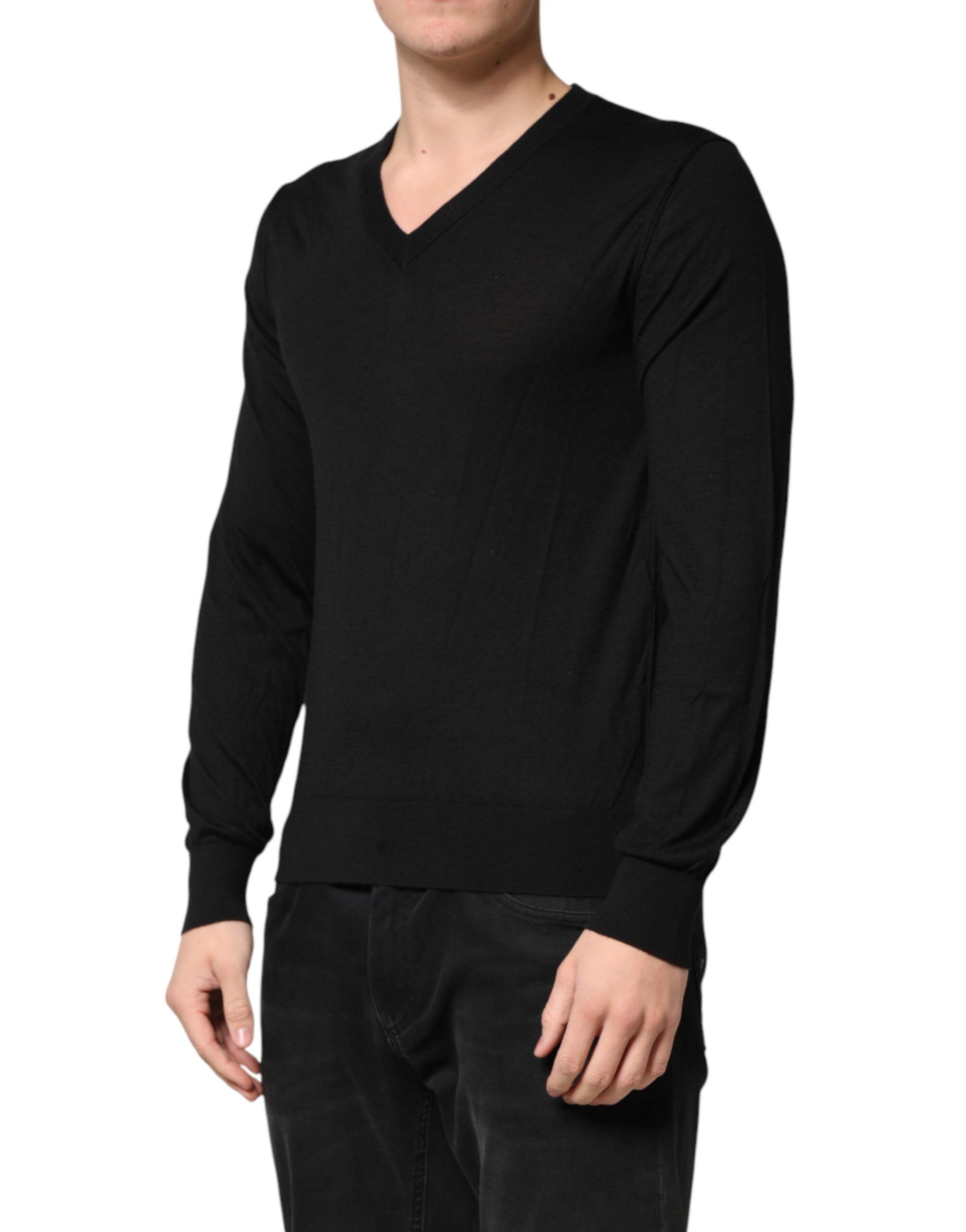 Cashmere V-Neck Men Pullover Men's Sweater (Pre-Owned) - Dolce & Gabbana - Modalova