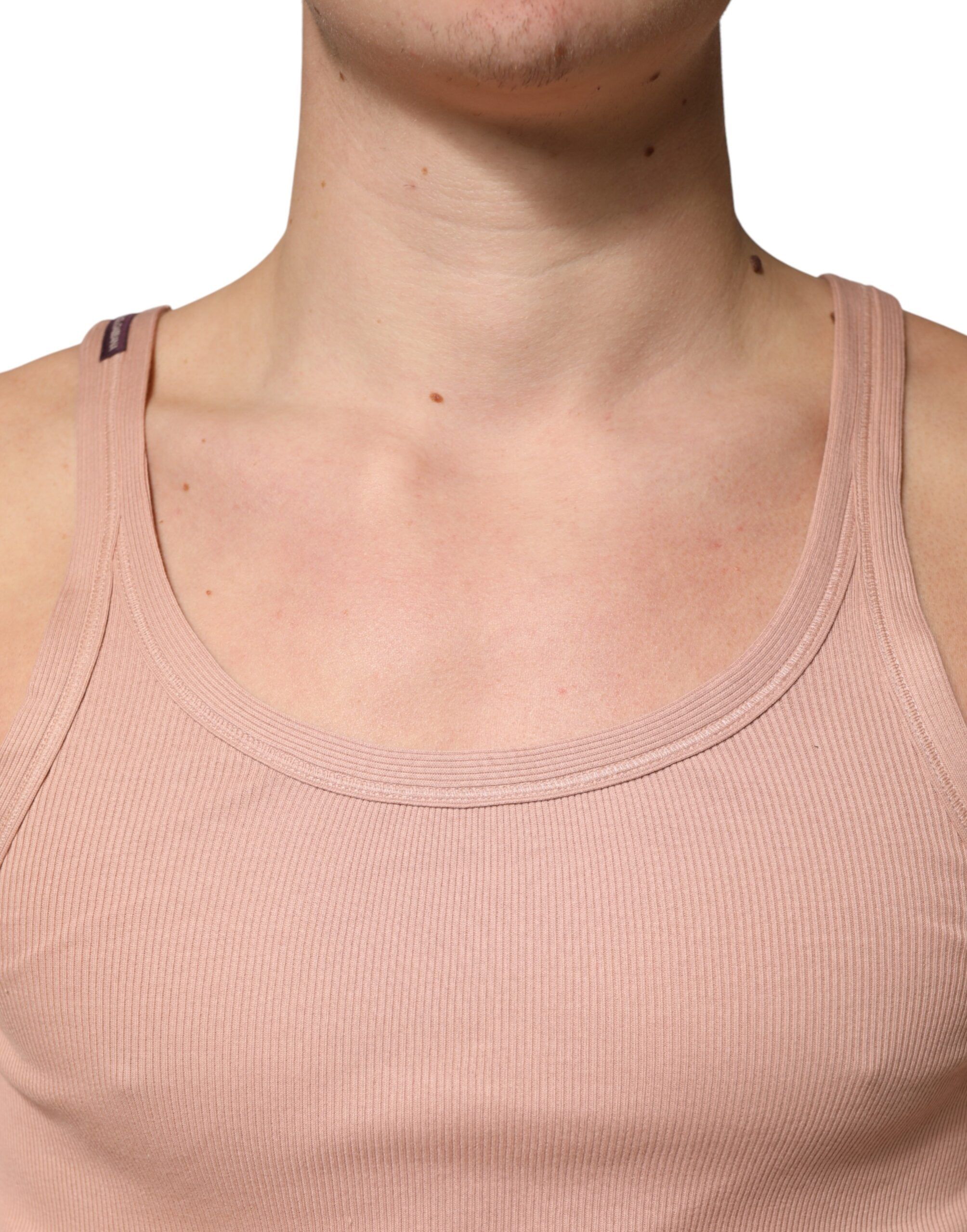 Sleeveless Round Neck Tank Top Men's T-shirt - Dolce & Gabbana - Modalova