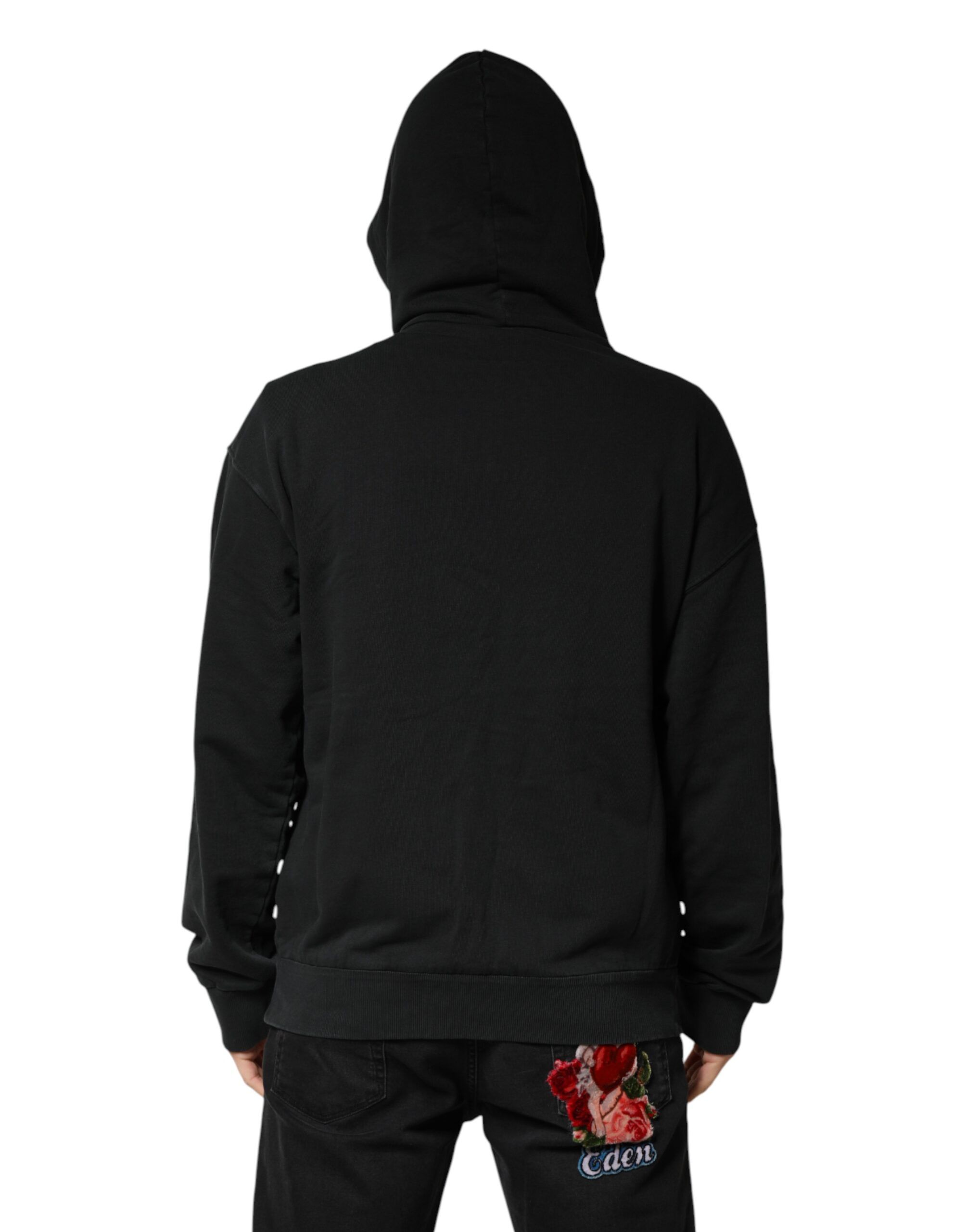 Logo Zipped Hooded Sweatshirt Men's Sweater (Pre-Owned) - Dolce & Gabbana - Modalova