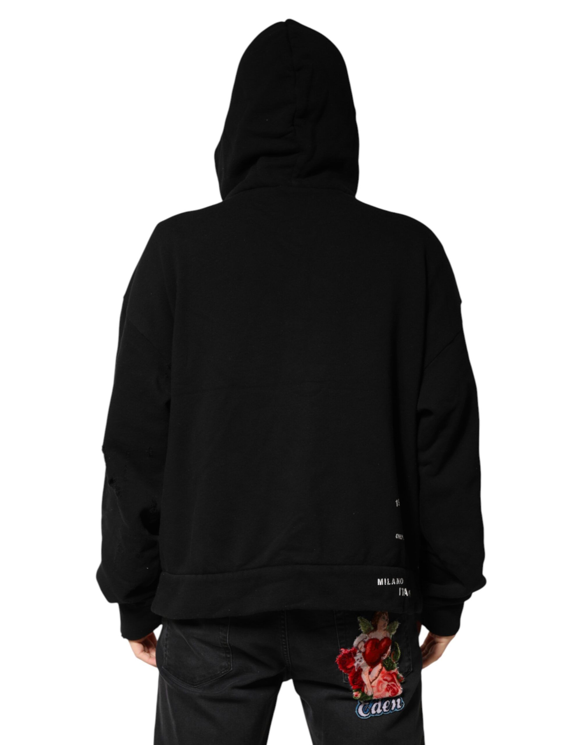 LOVE Cotton Hooded Sweatshirt Men's Sweater (Pre-Owned) - Dolce & Gabbana - Modalova