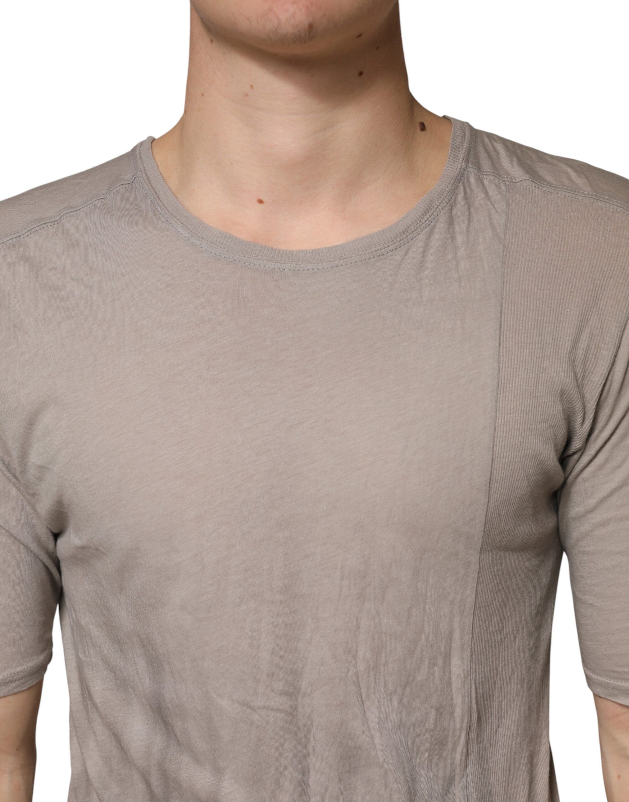 Two Tone Cotton Round Neck Short Sleeves Men's T-shirt (Pre-Owned) - Laneus - Modalova