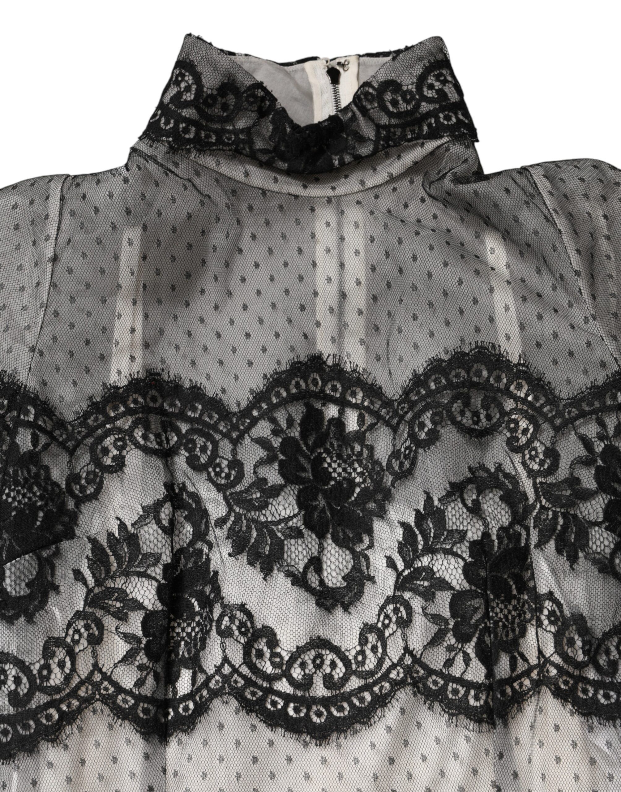 Lace Silk Blend MaxiSheath Women's Dress - Dolce & Gabbana - Modalova