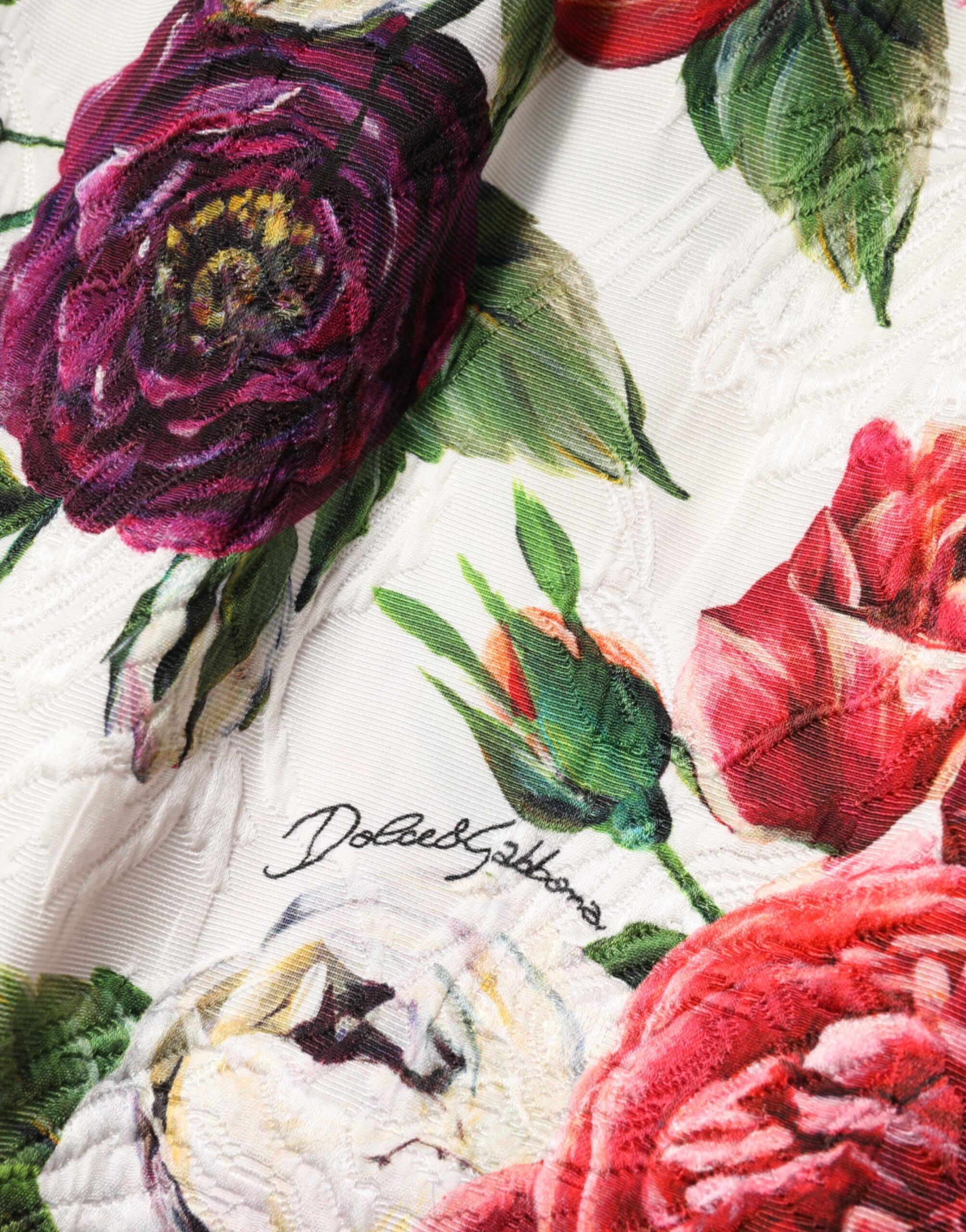 Floral Embellished Sheath Mini Women's Dress - Dolce & Gabbana - Modalova
