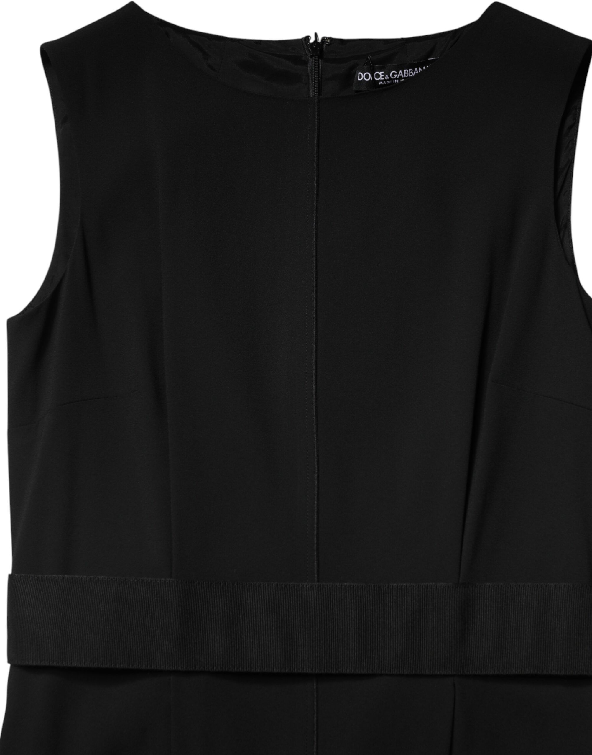Sleeveless Sheath Knee Length Women's Dress - Dolce & Gabbana - Modalova