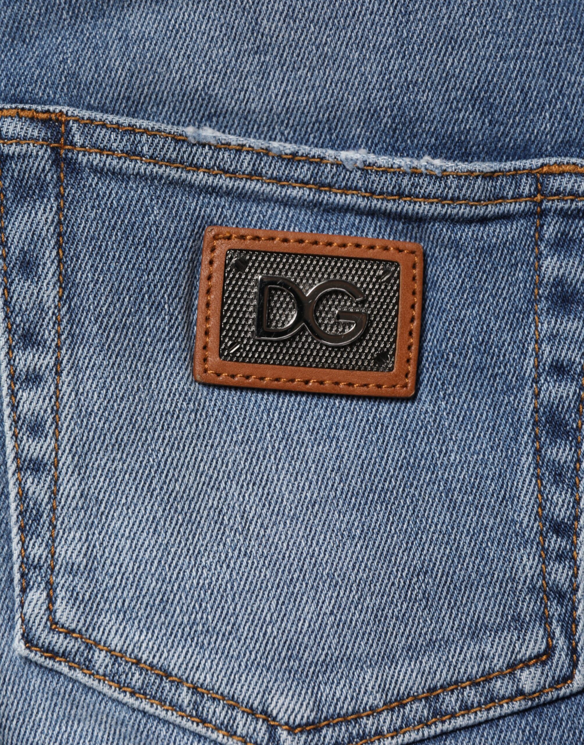 Washed Cotton Skinny Denim Trouser Women's Jeans - Dolce & Gabbana - Modalova