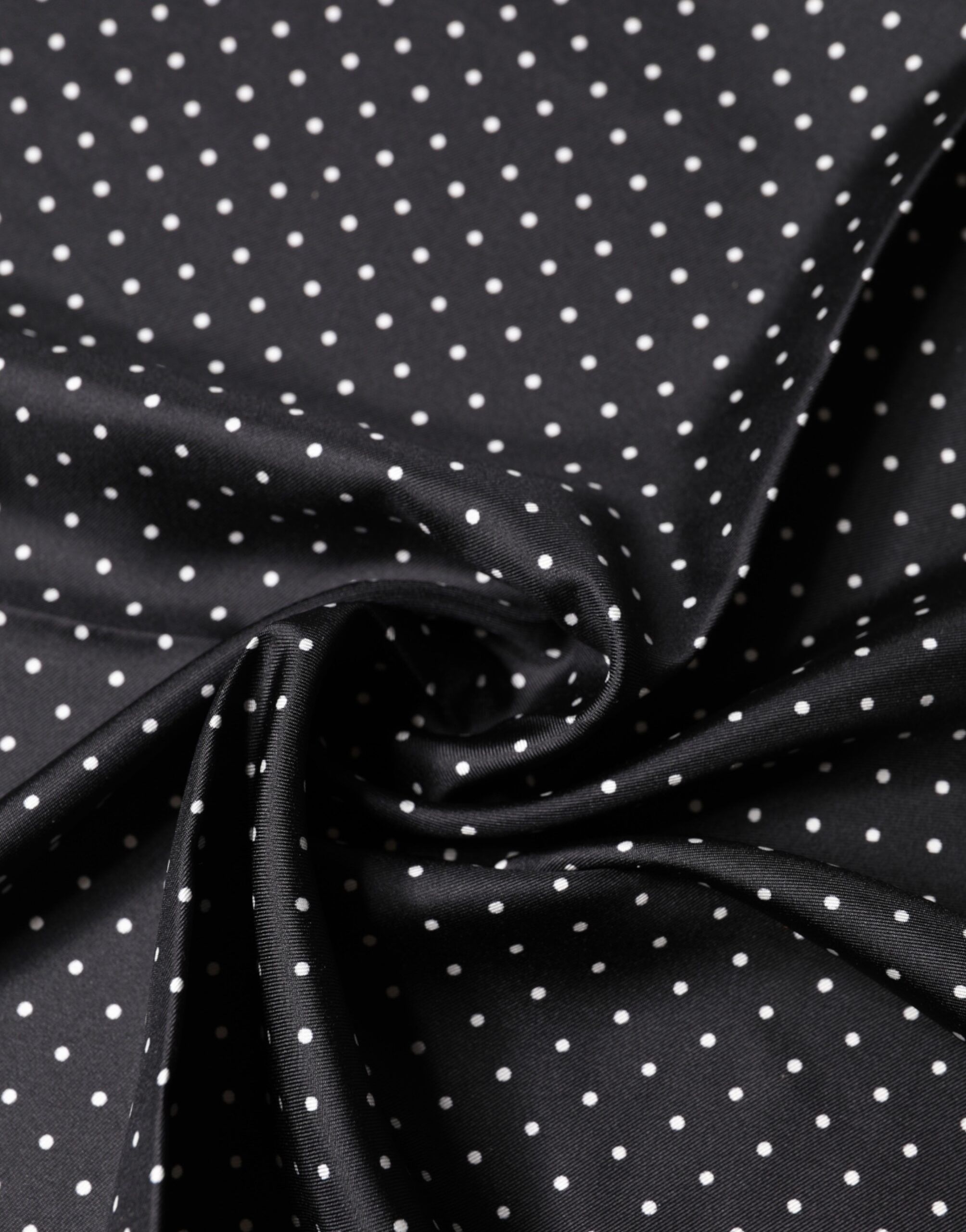 Black Polka Dot Silk Square Foulard Women's Scarf - Dolce & Gabbana - Modalova