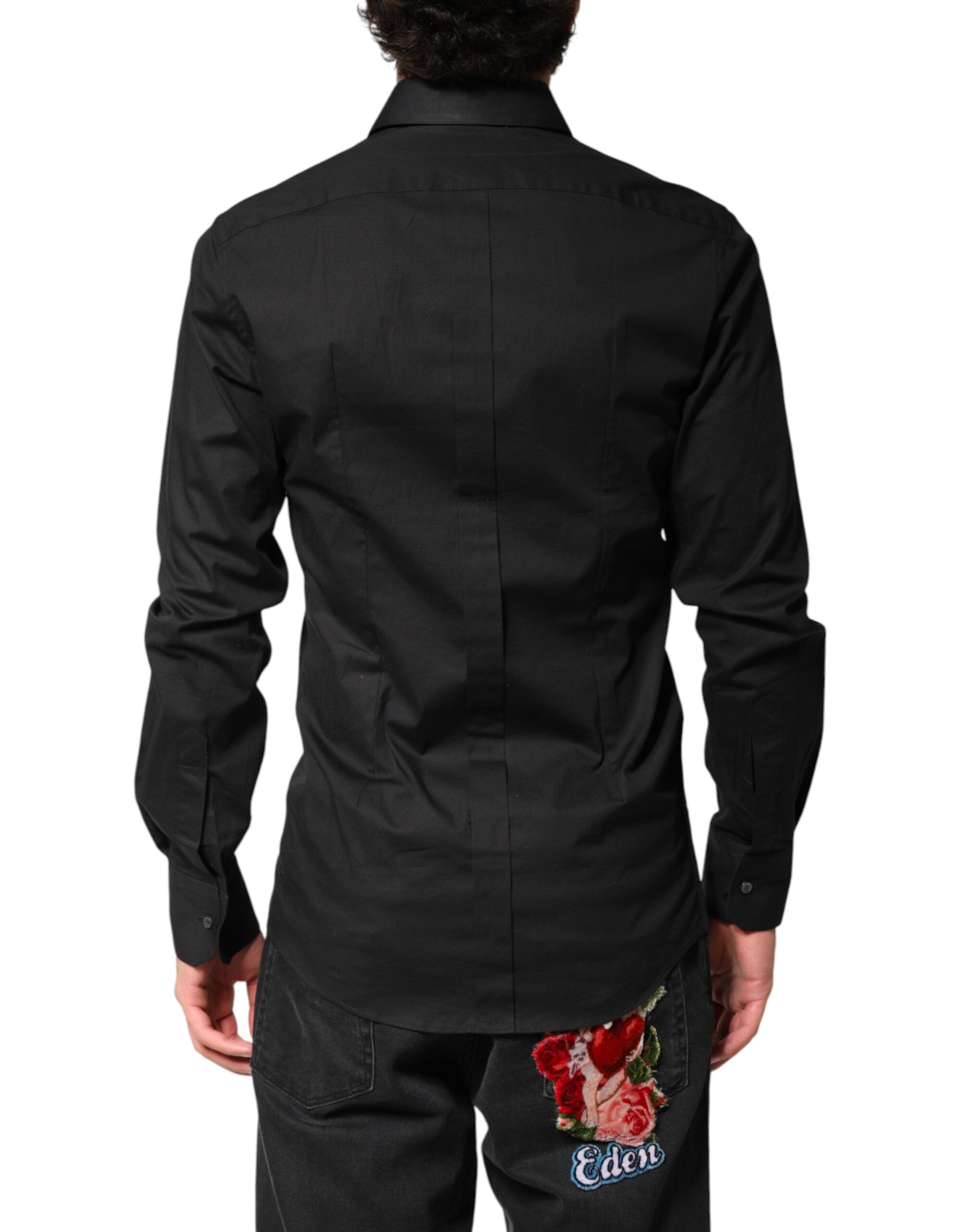 GOLD Cotton Men Dress Formal Men's Shirt (Pre-Owned) - Dolce & Gabbana - Modalova