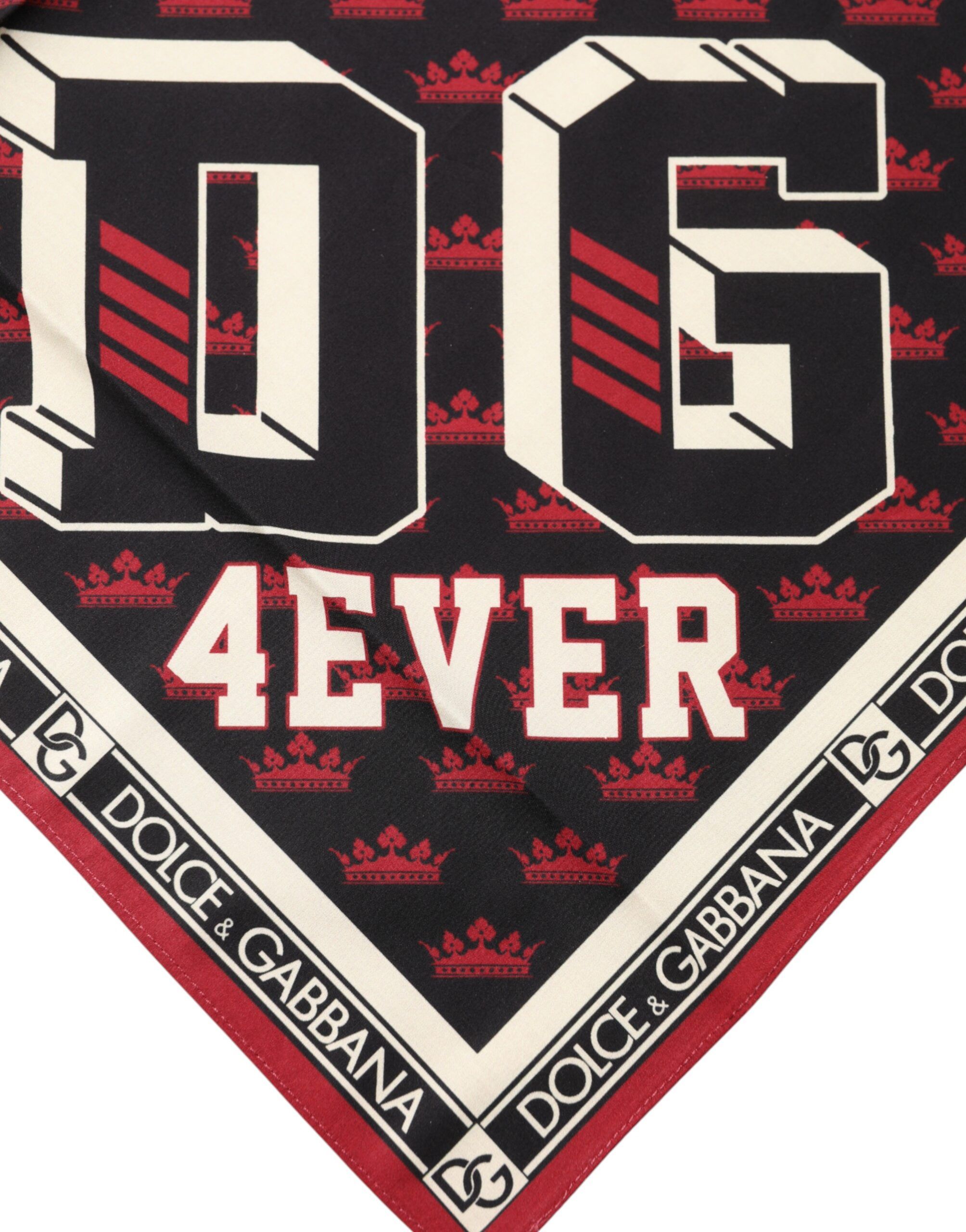DGRoyals Square Foulard 50cm x 49.5cm Men's Scarf - Dolce & Gabbana - Modalova