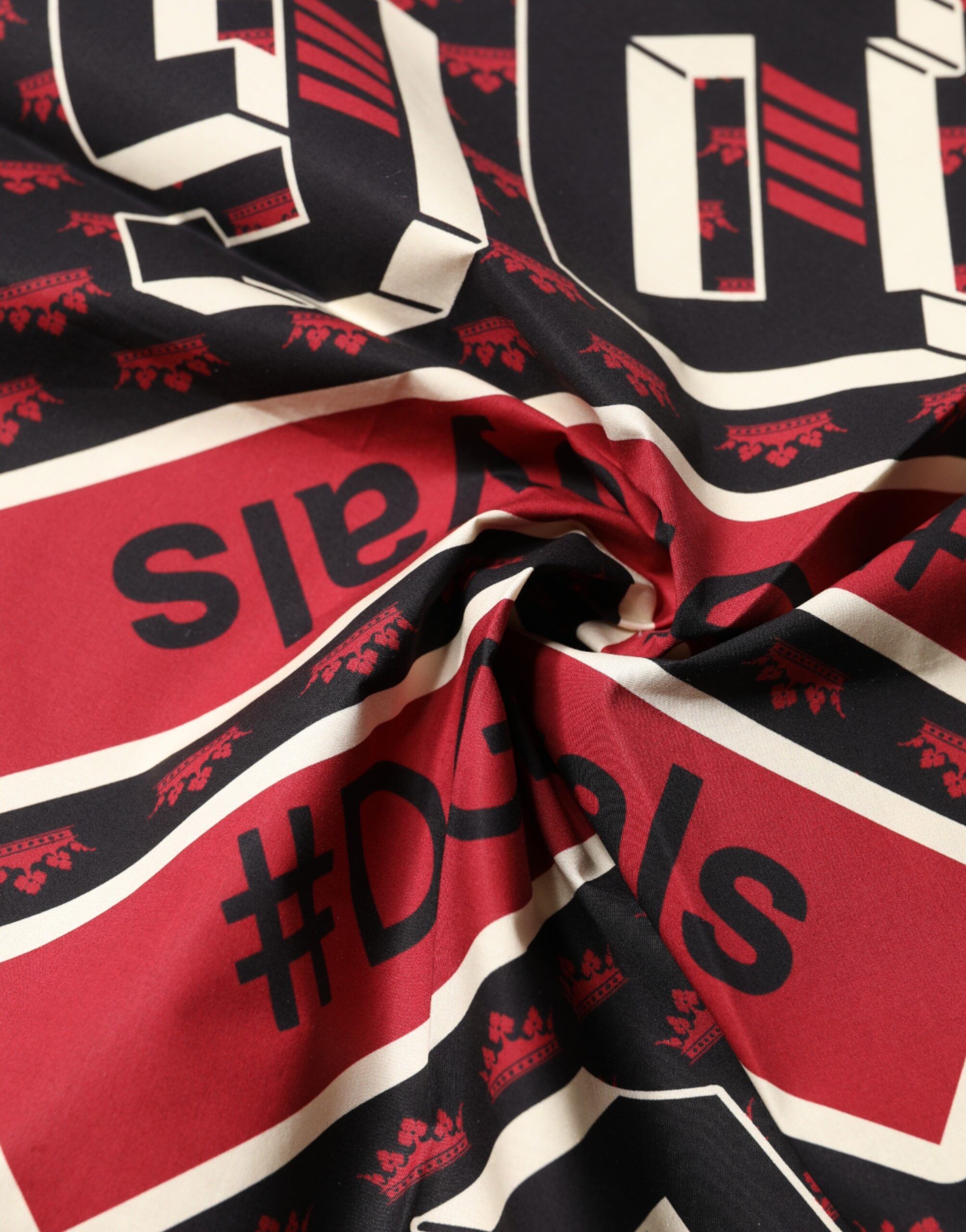 DGRoyals Square Foulard 50cm x 49.5cm Men's Scarf - Dolce & Gabbana - Modalova