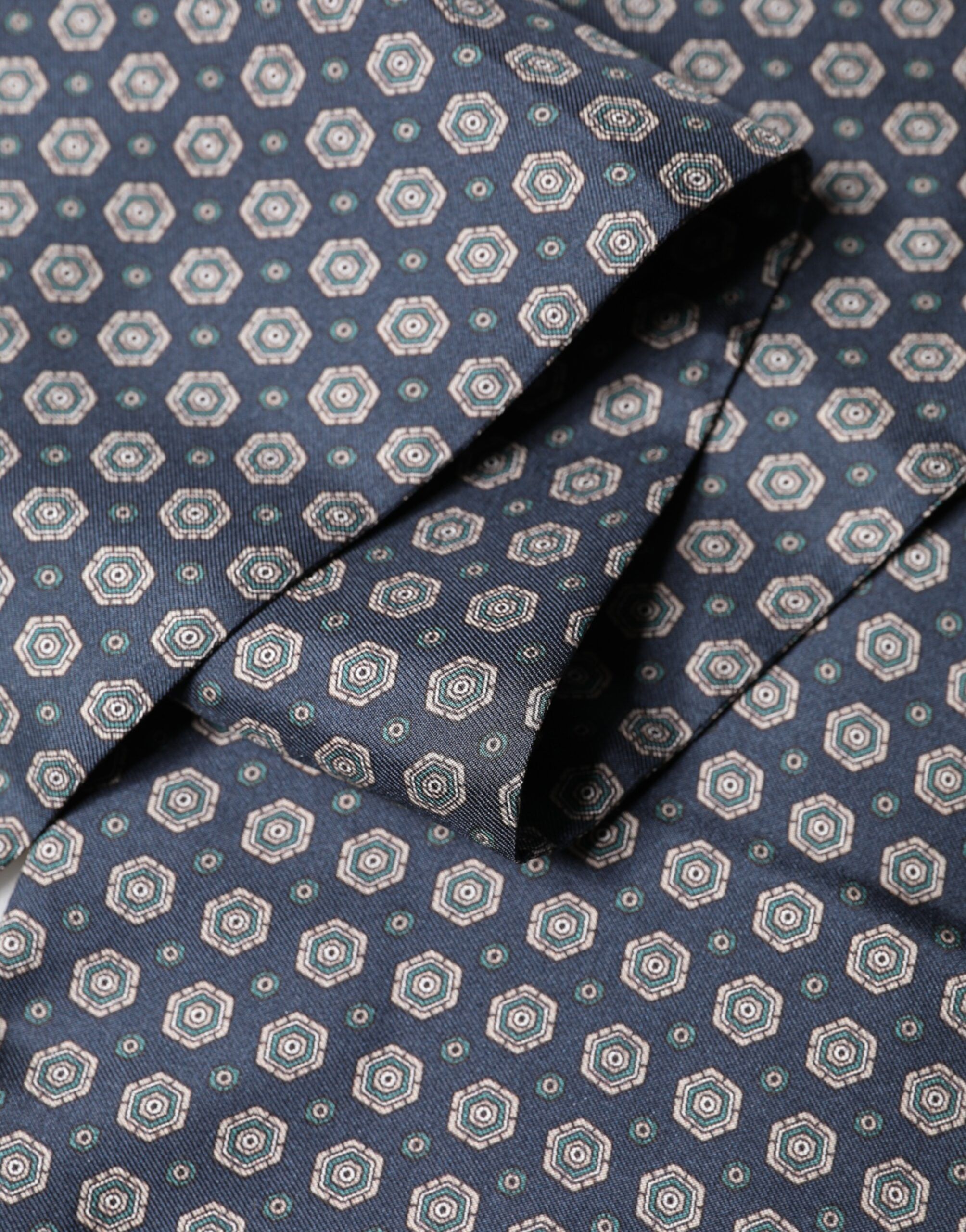 Patterned Silk Fringes Foulard 138cm x 15.5cm Men's Scarf - Dolce & Gabbana - Modalova
