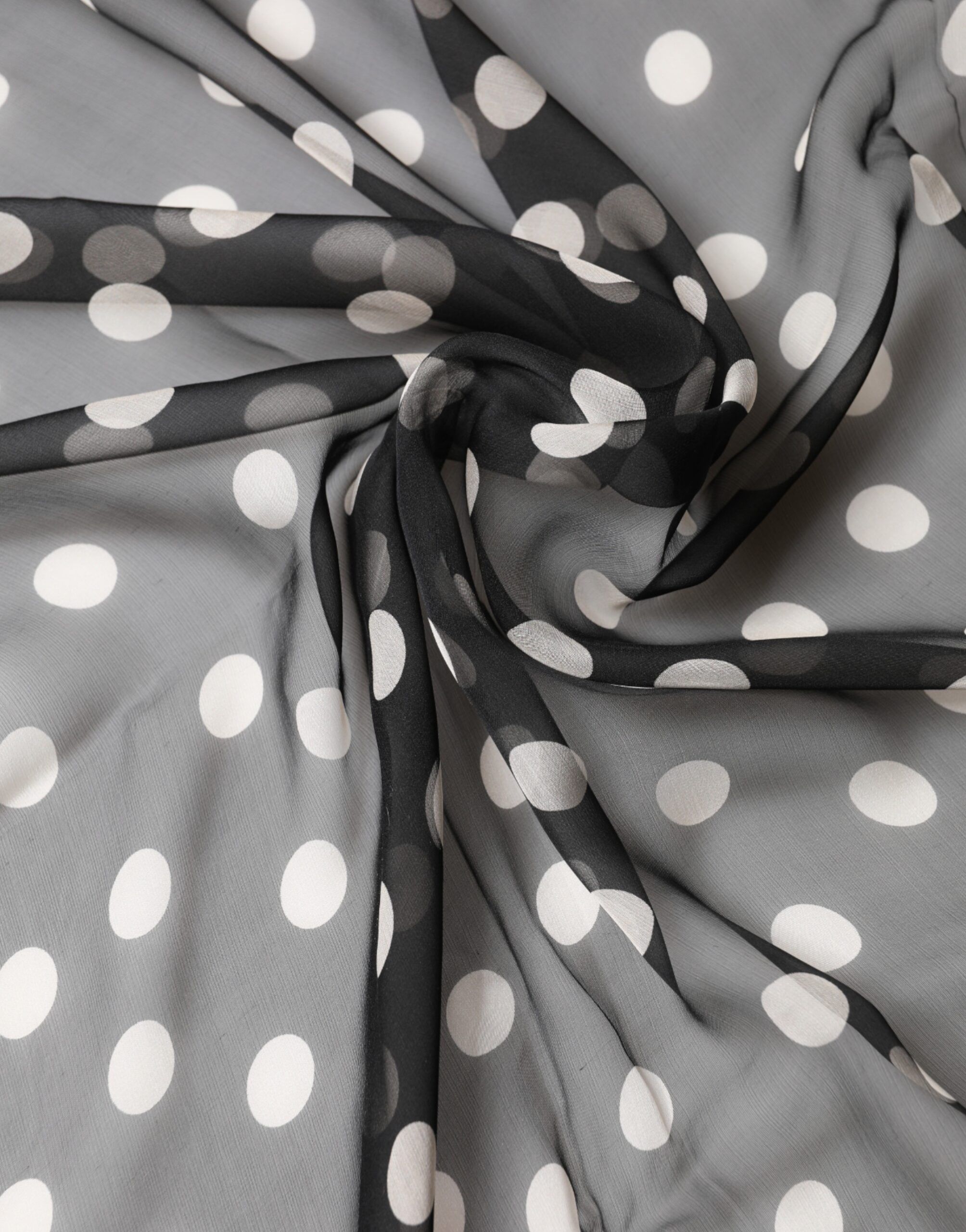 Polka Dot Silk Neck Wrap Shawl 205cm x 137cm Men's Scarf - Dolce & Gabbana - Modalova