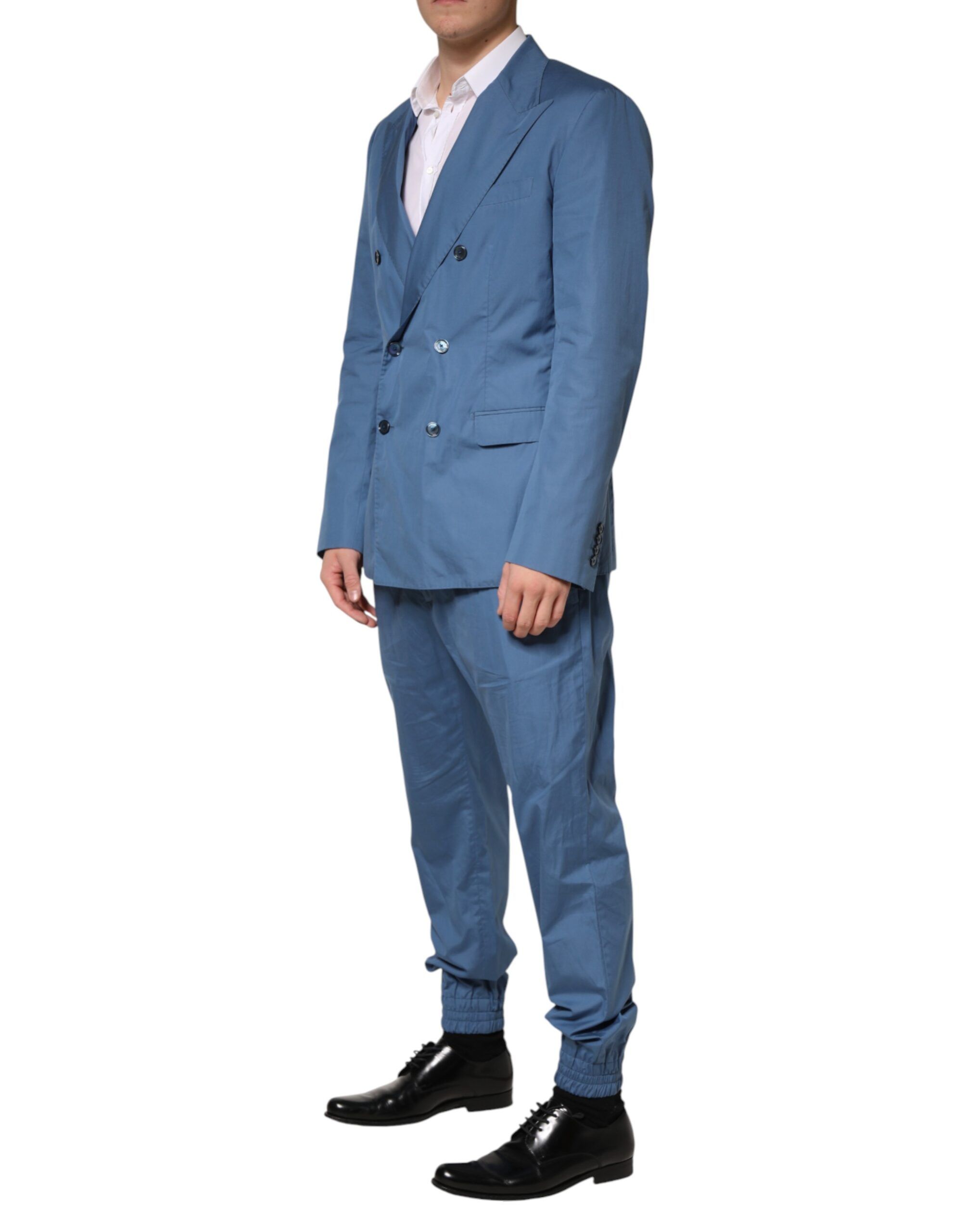 Cotton Double Breasted 2 Piece Men's Suit (Pre-Owned) - Dolce & Gabbana - Modalova