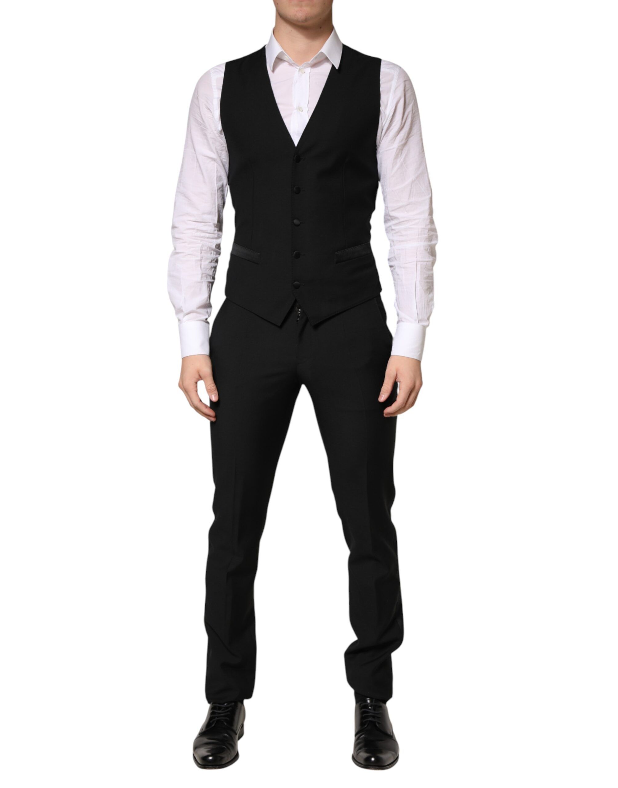 Wool Single Breasted 3 Piece Men Men's Suit (Pre-Owned) - Dolce & Gabbana - Modalova
