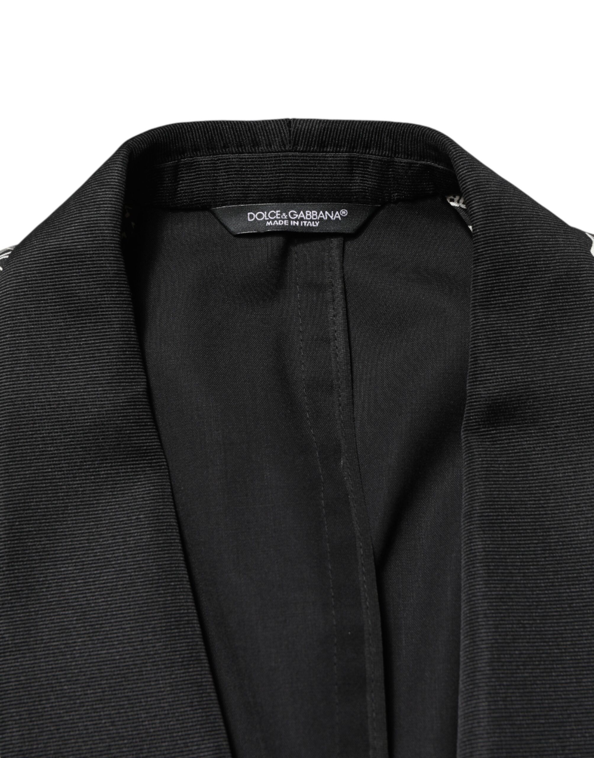 Jazz Club Silk Single Breasted Men's Blazer - Dolce & Gabbana - Modalova