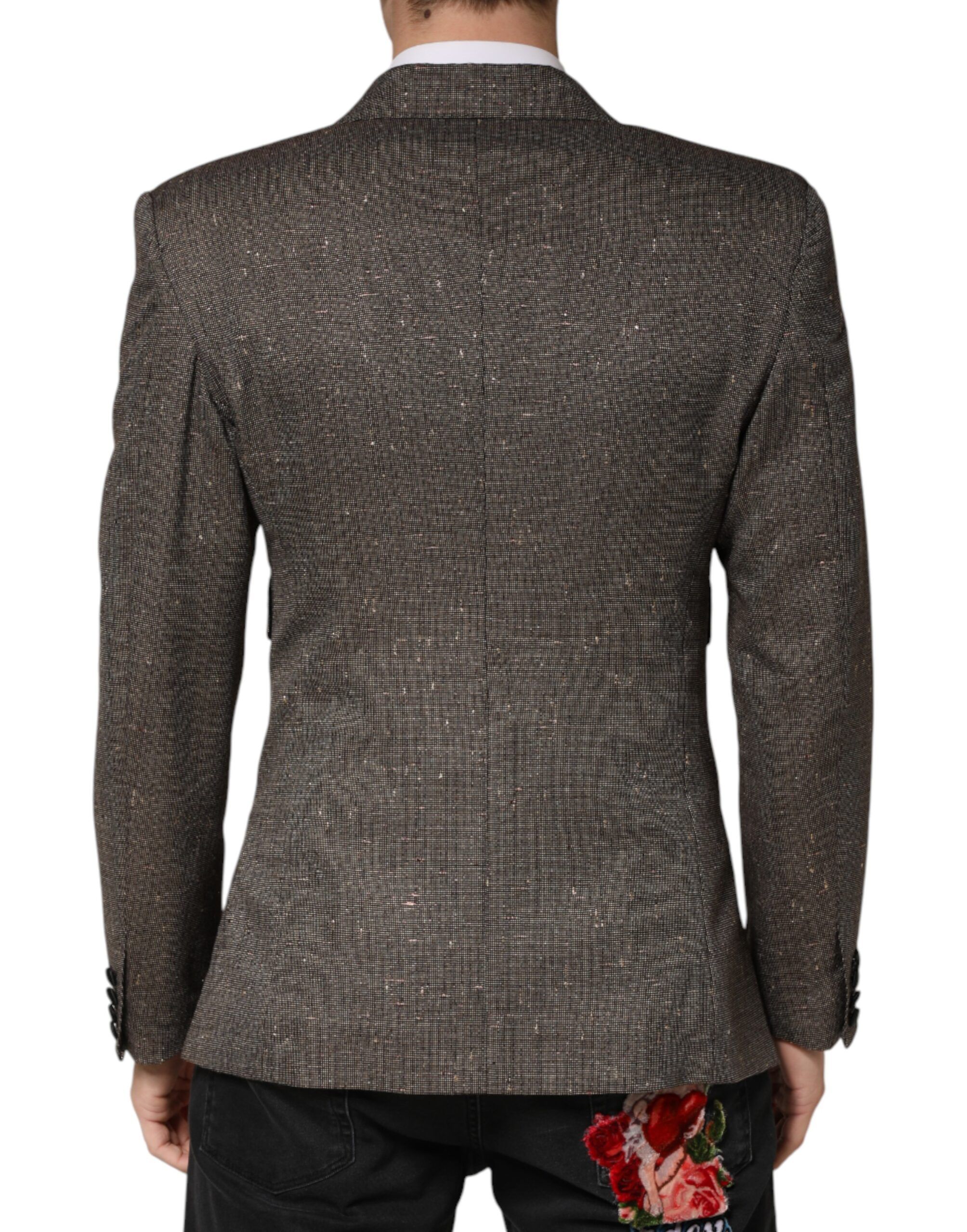 Double Breasted 2 Button Jacket Men's Blazer - Dolce & Gabbana - Modalova