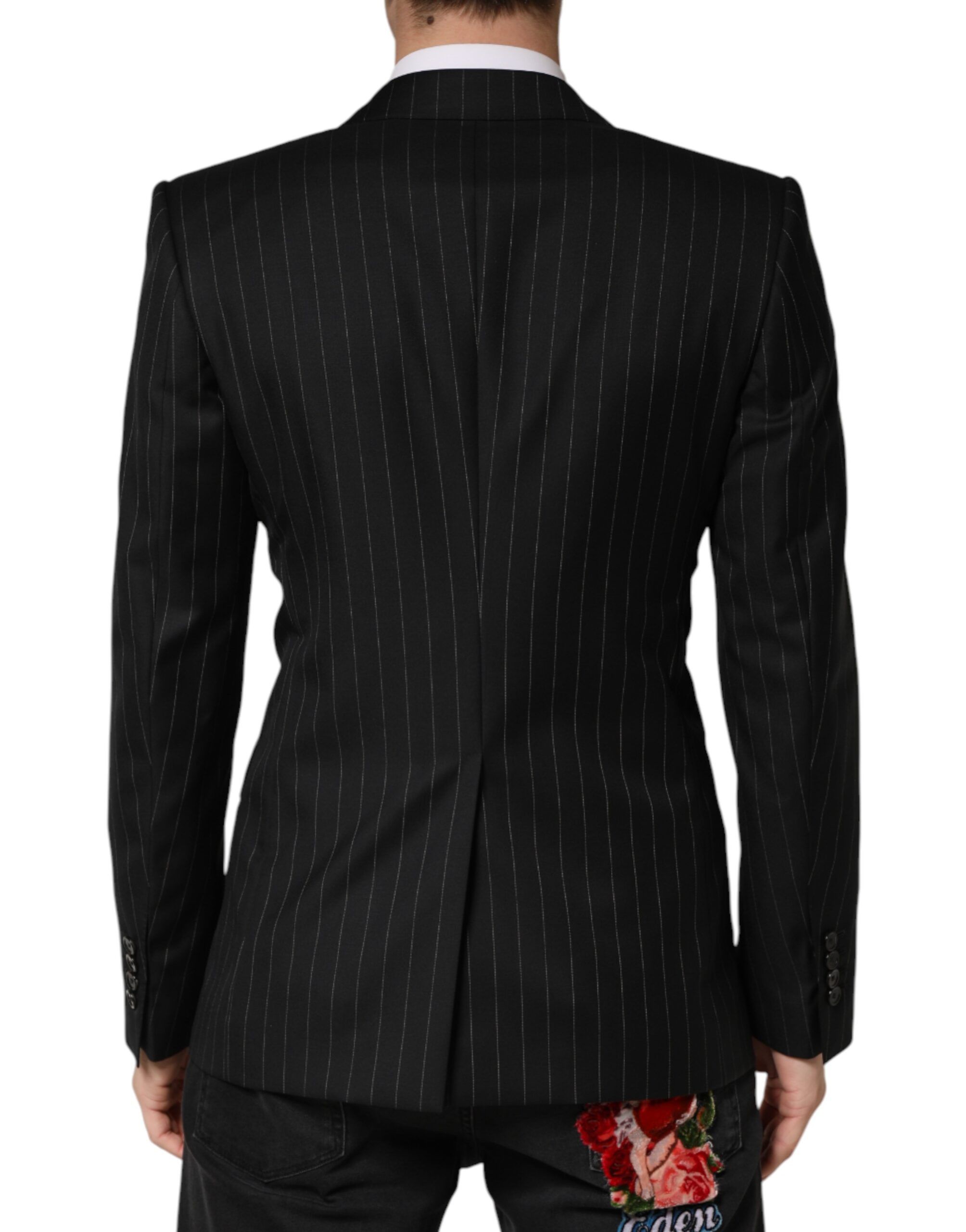 Stripes Double Breasted 2Button Men's Blazer - Dolce & Gabbana - Modalova