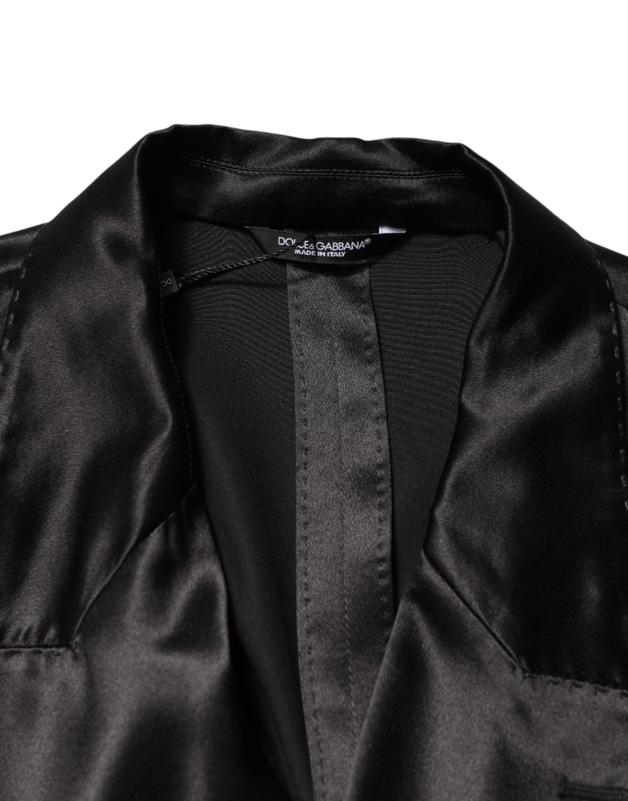 Silk Double Breasted 2 Button Men's Blazer - Dolce & Gabbana - Modalova