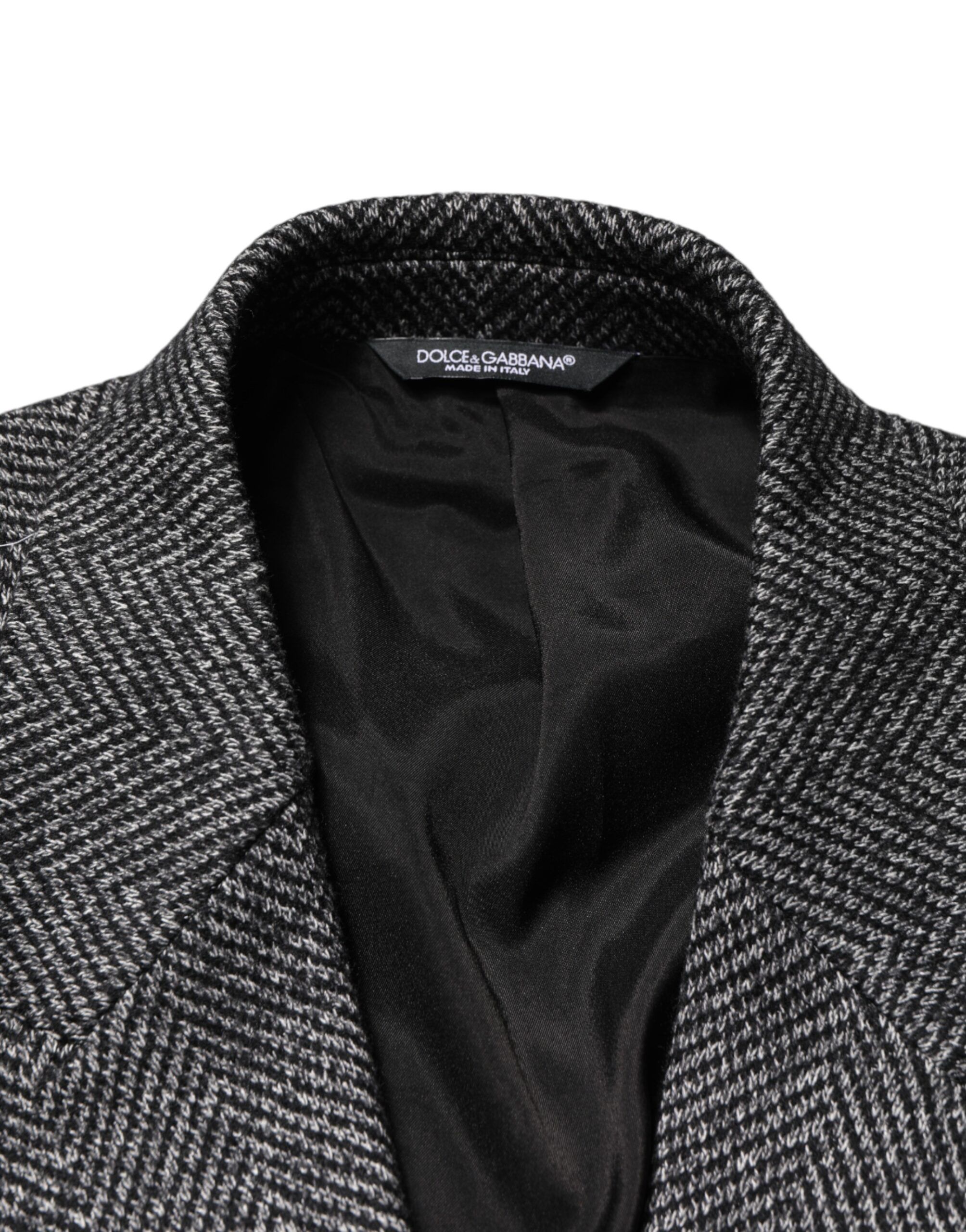 Wool Blend Long Trench Coat Men Men's Jacket - Dolce & Gabbana - Modalova