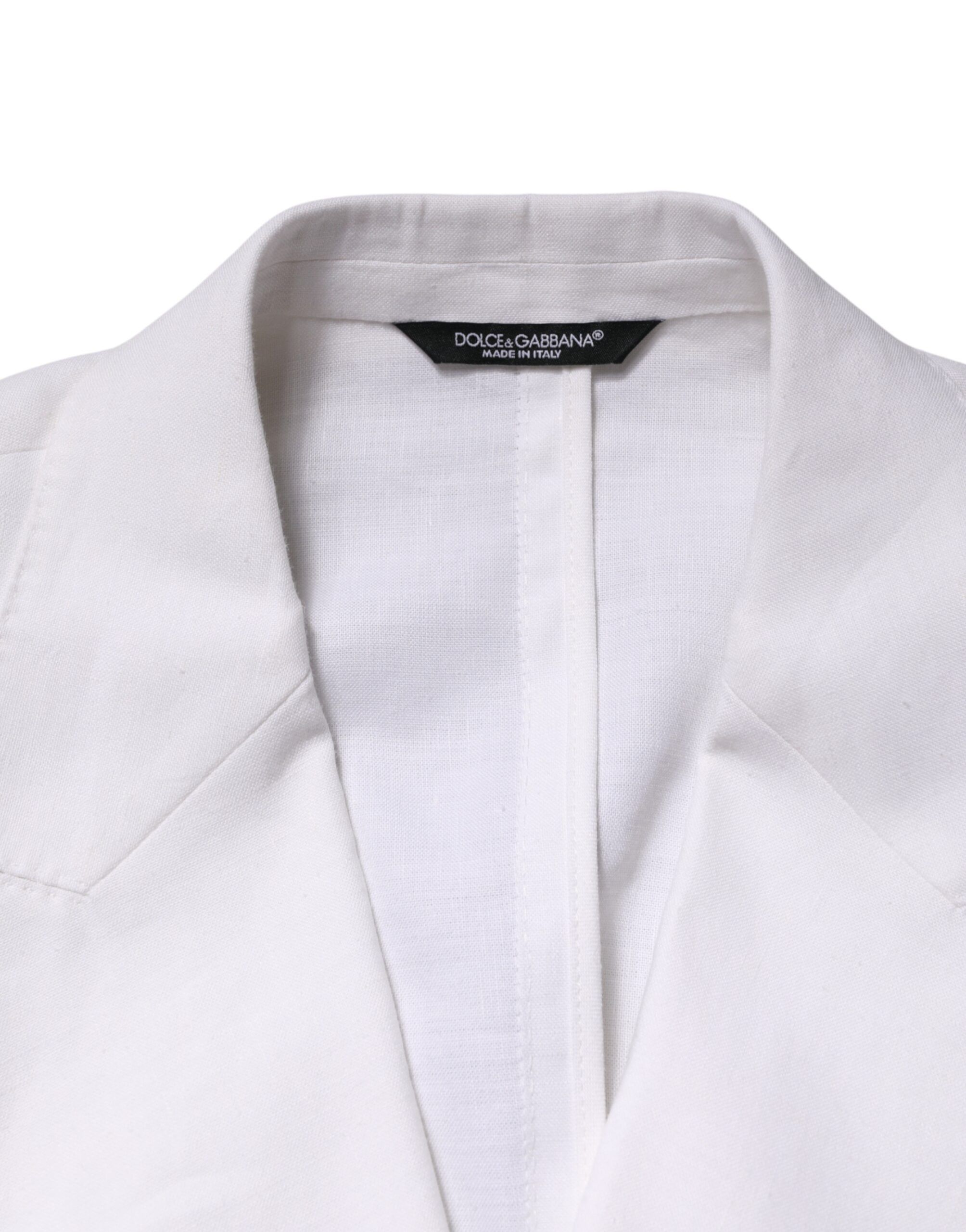 Linen Double Breasted 2 Button Men's Blazer (Pre-Owned) - Dolce & Gabbana - Modalova