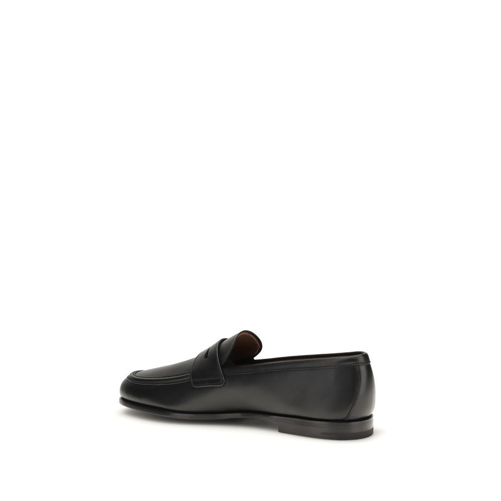 Calf Leather Bos Taurus Slip-On Men's Loafers - Church's - Modalova