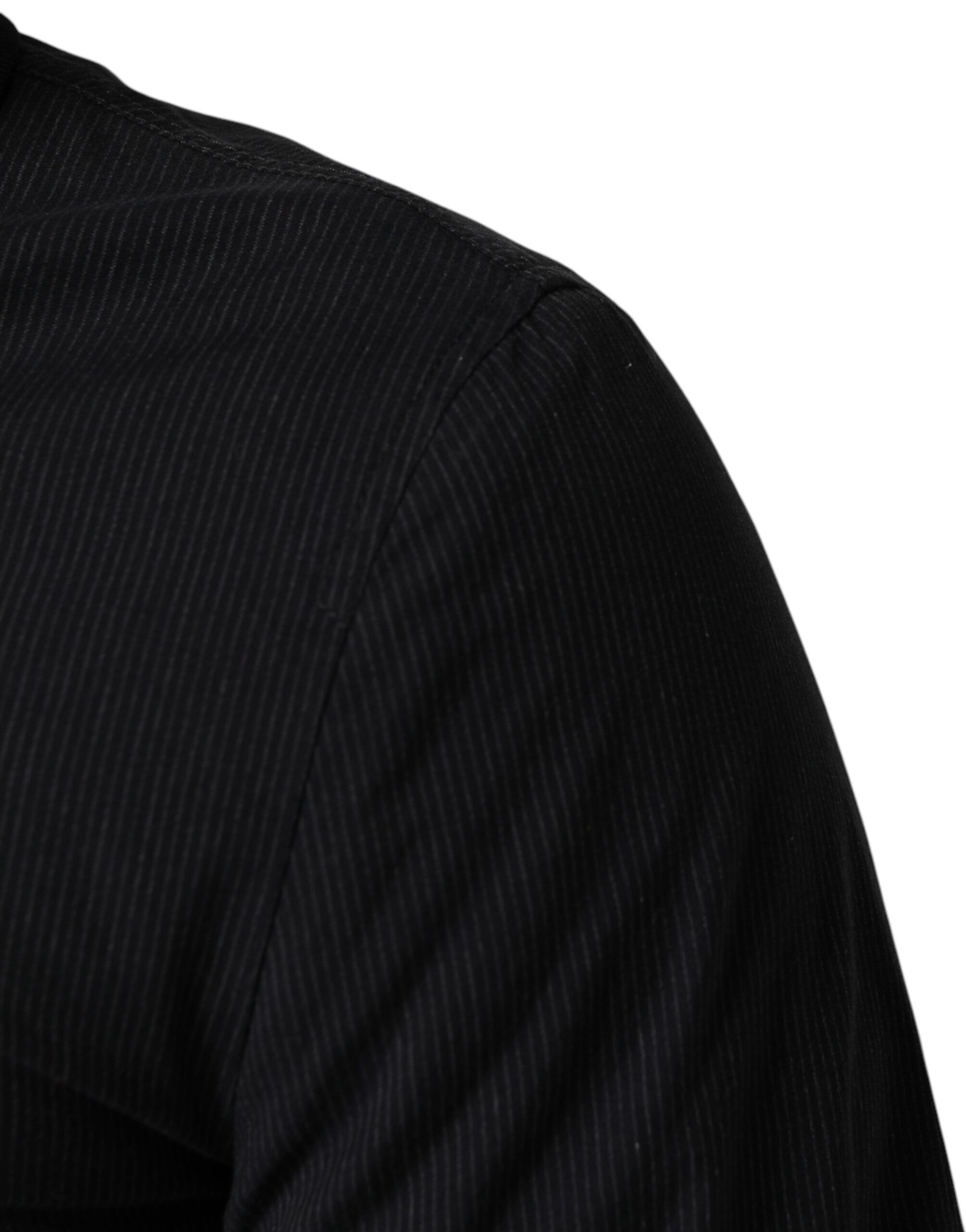 Dark Cotton Full Zip Bomber Men Men's Jacket - Dolce & Gabbana - Modalova