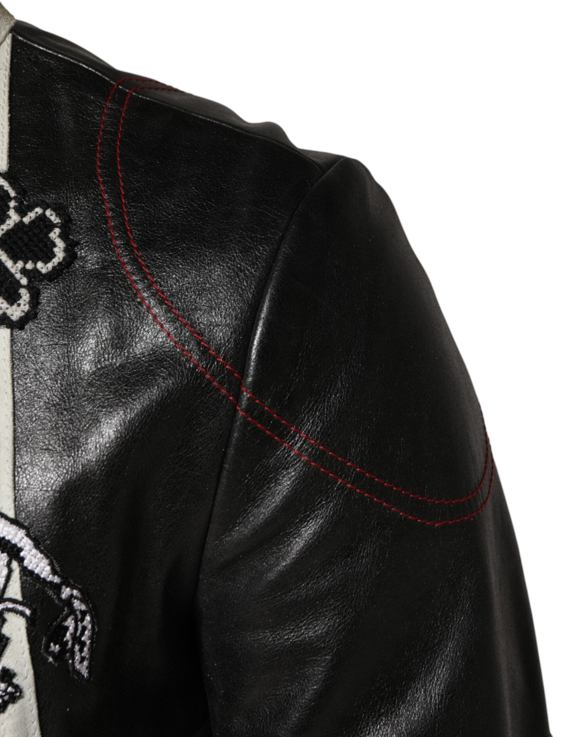 Guns n' Roses Full Zip Men Biker Men's Jacket - Dolce & Gabbana - Modalova